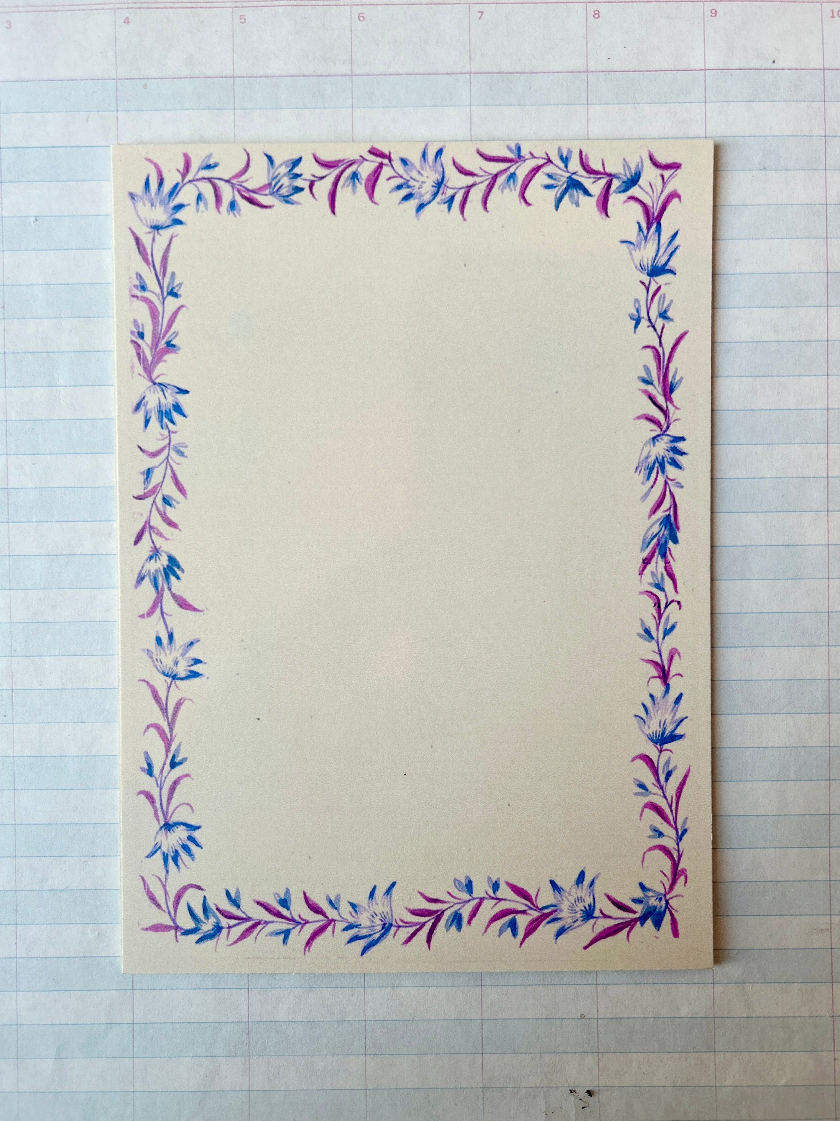 French Menu Stationery Sets Series II - PARCEL
