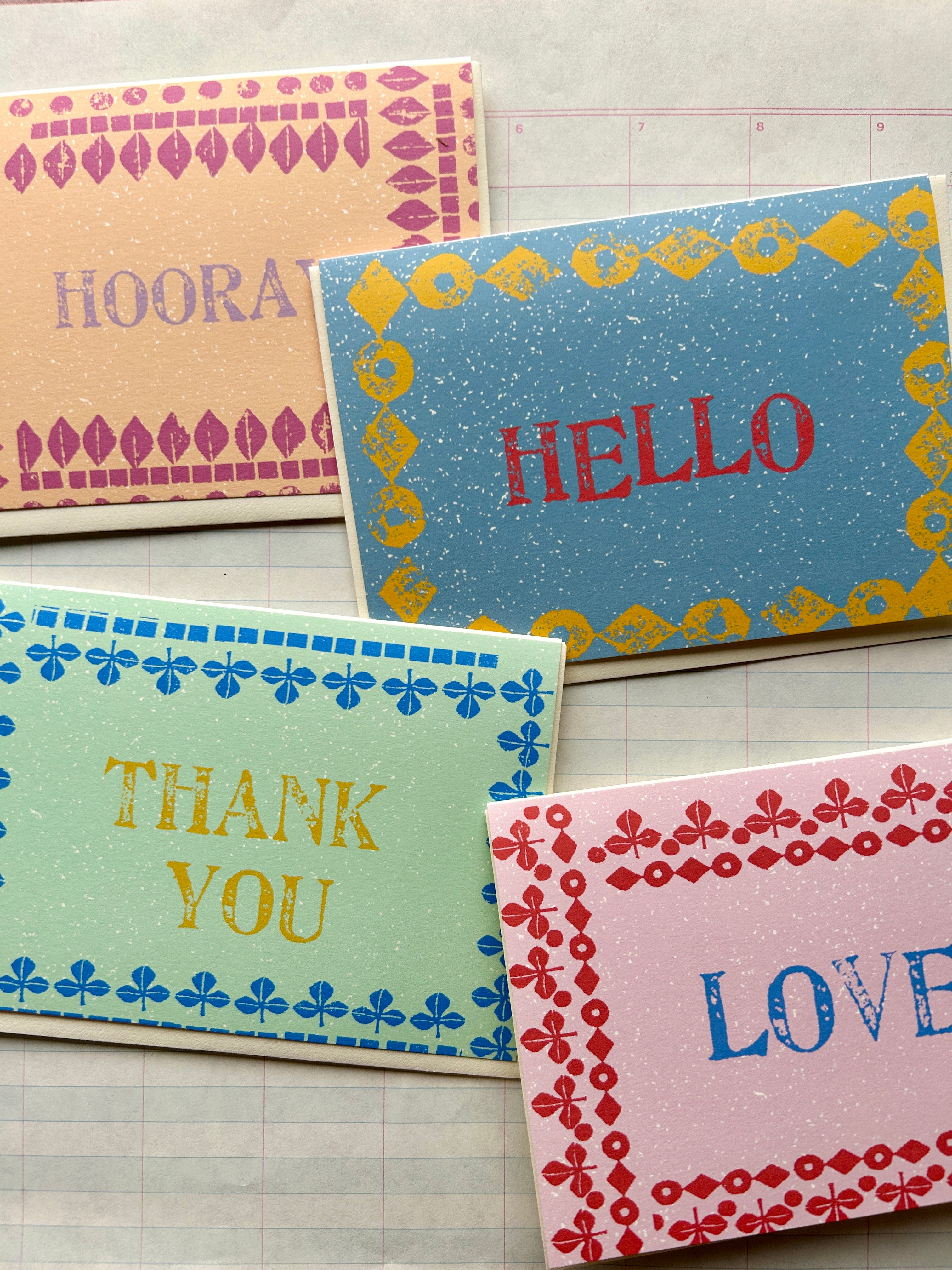 Stamp Statement Card Set - PARCEL