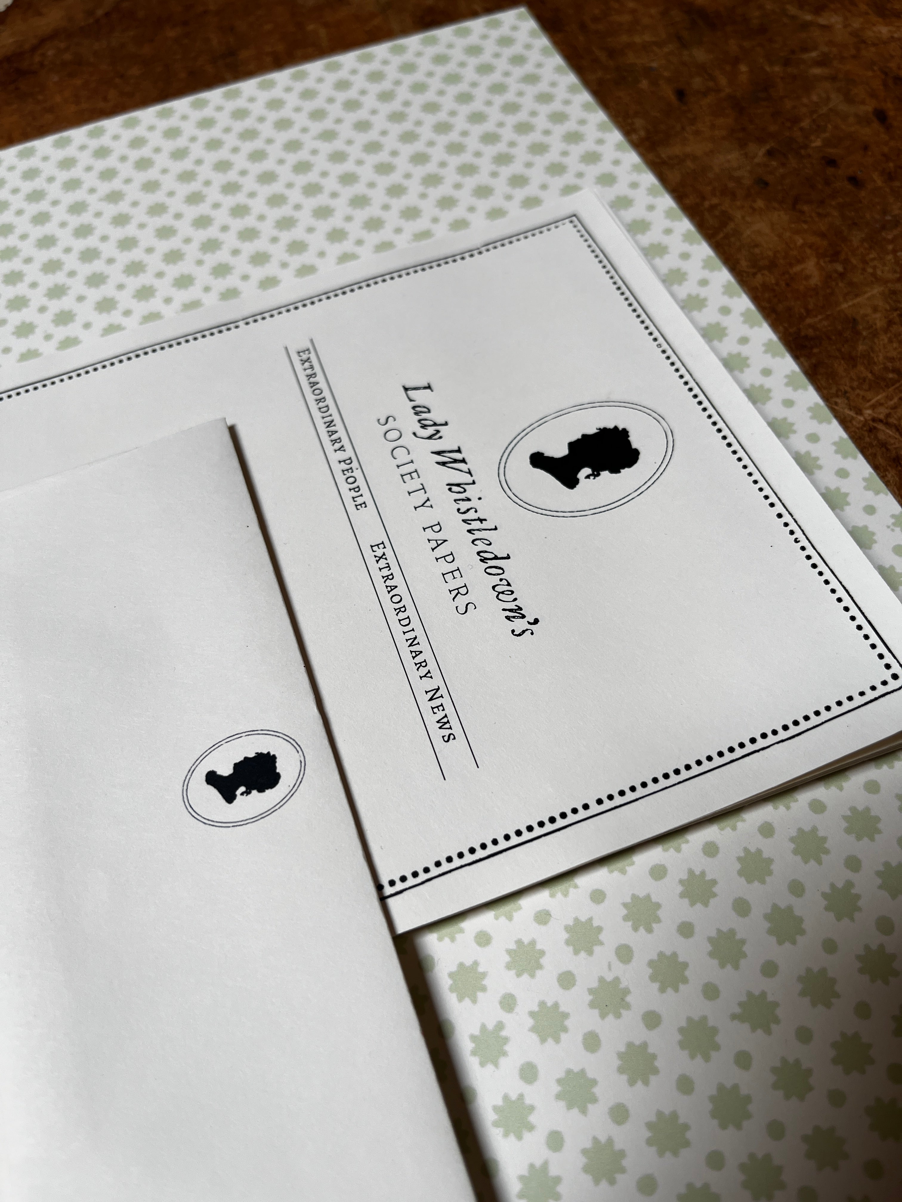 Lady Whistledown Letter Writing Set - PARCEL