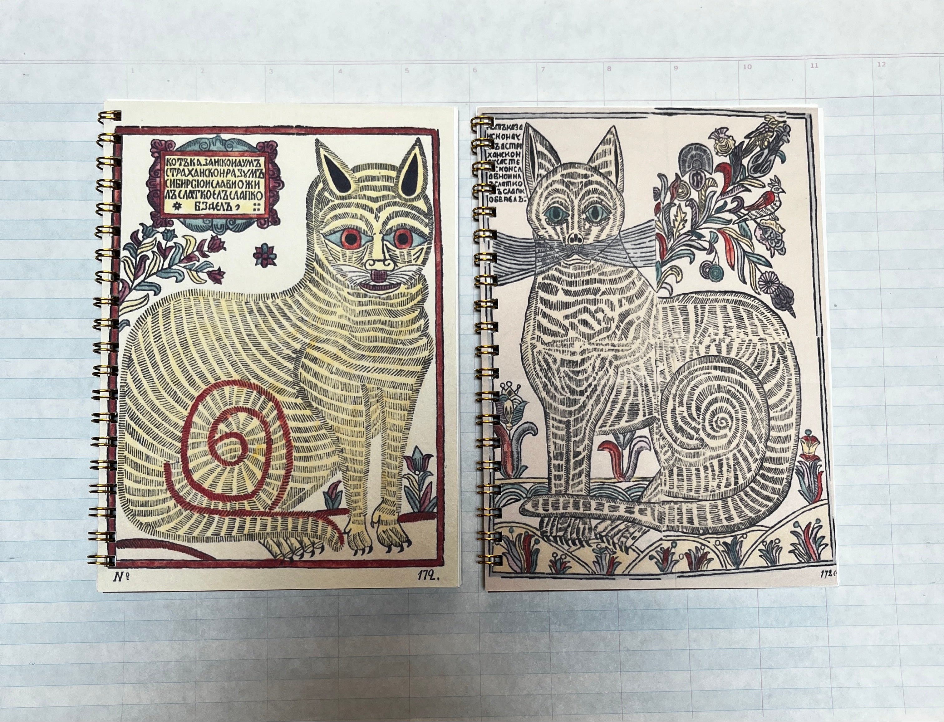 Medieval Cats Notebooks - PARCEL