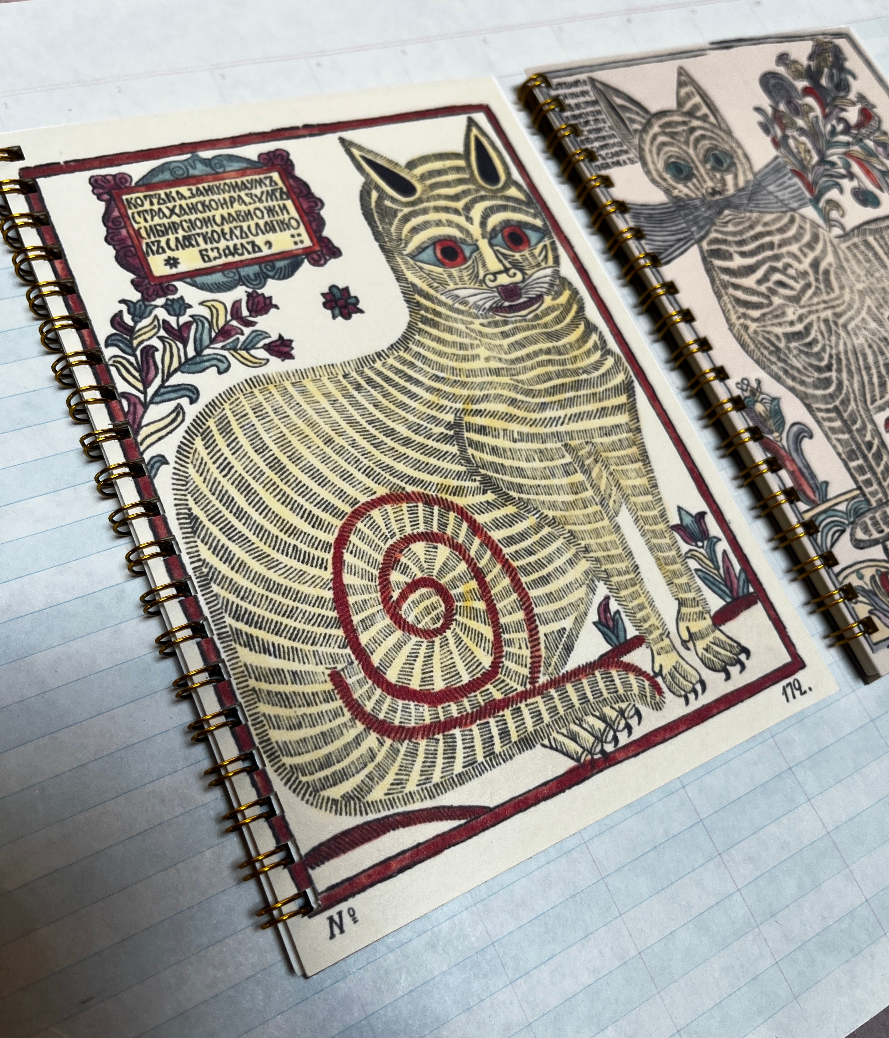 Medieval Cats Notebooks - PARCEL
