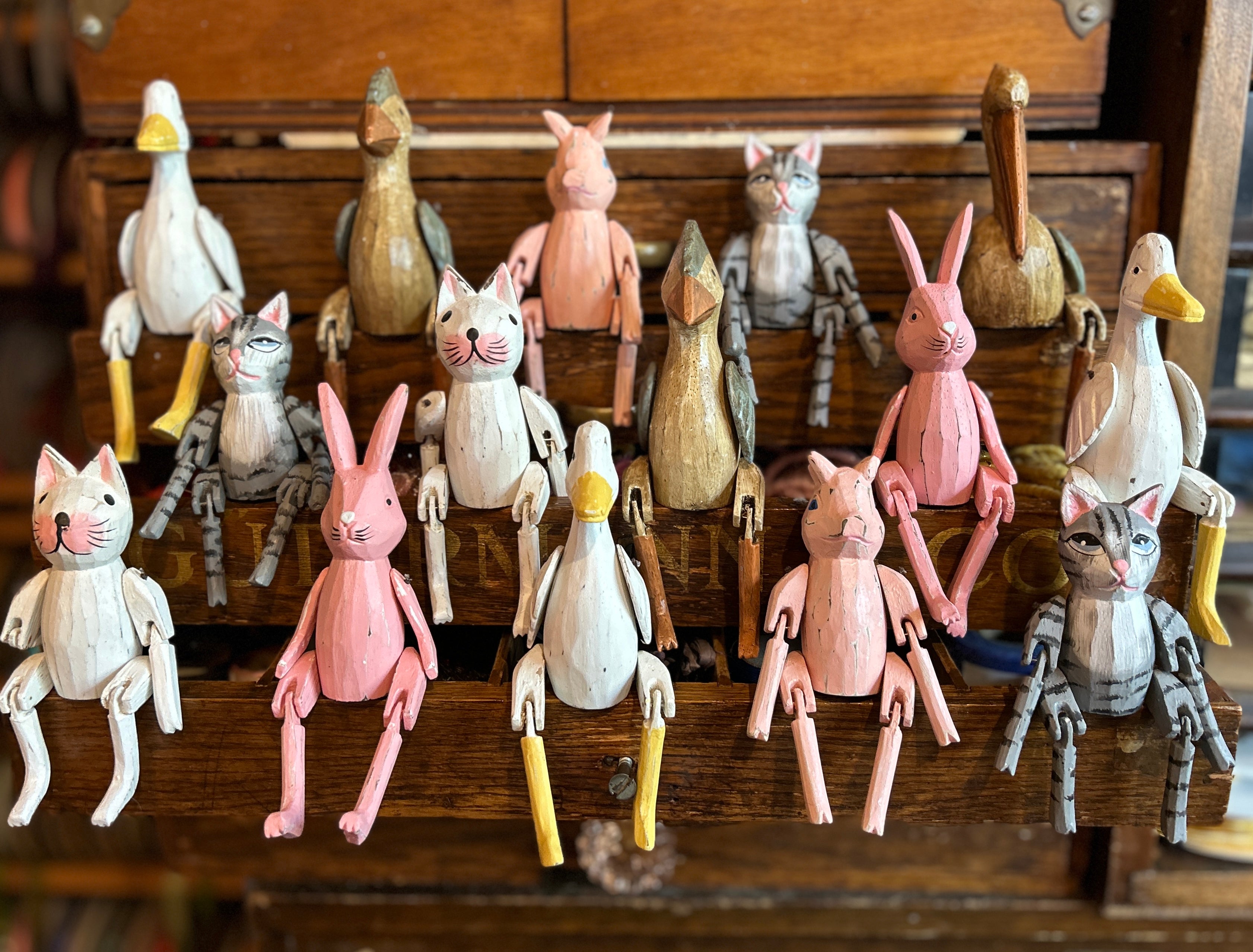 Wooden Animal Friends - PARCEL