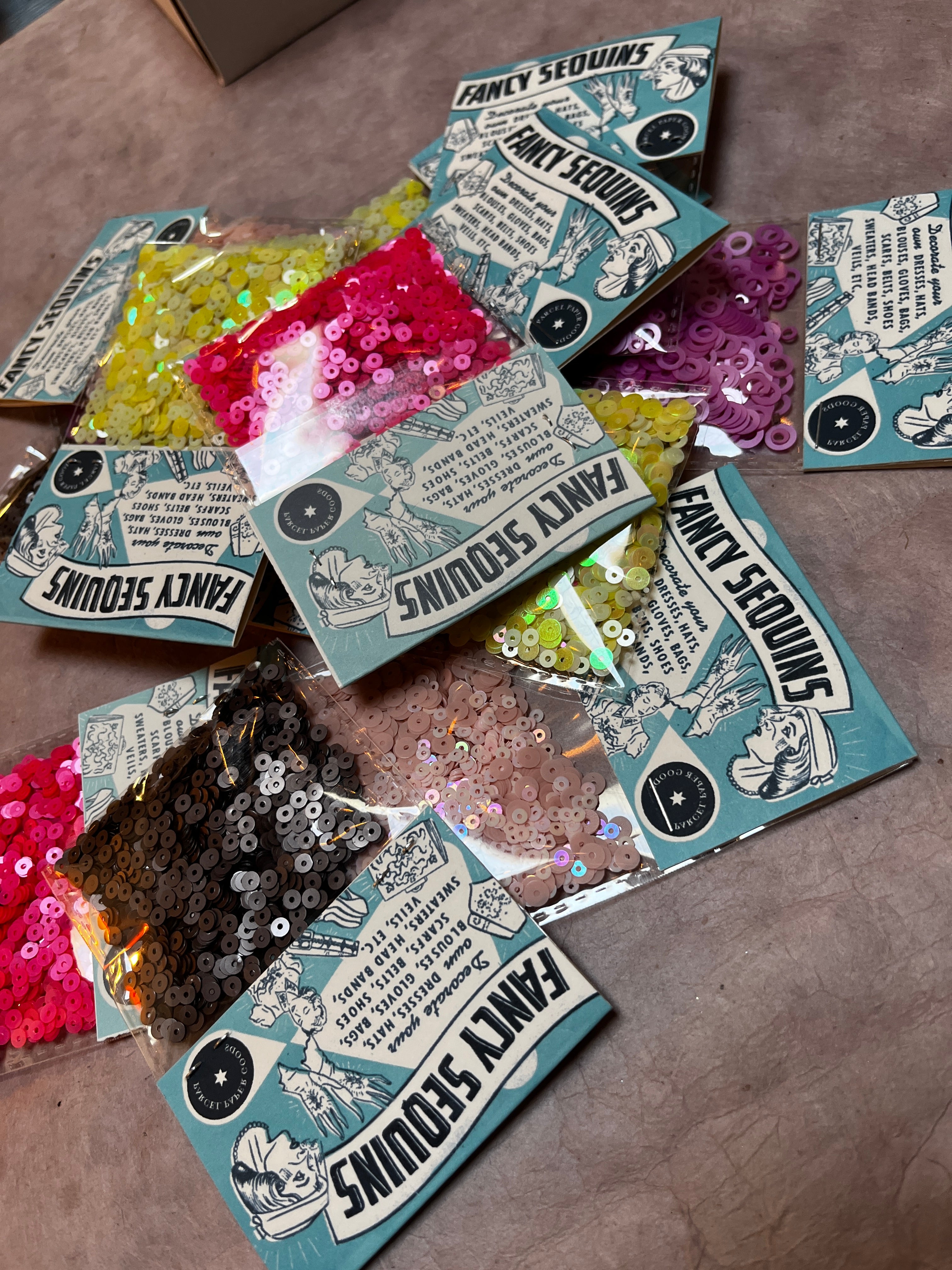 Assorted Sequins and Spangles - PARCEL