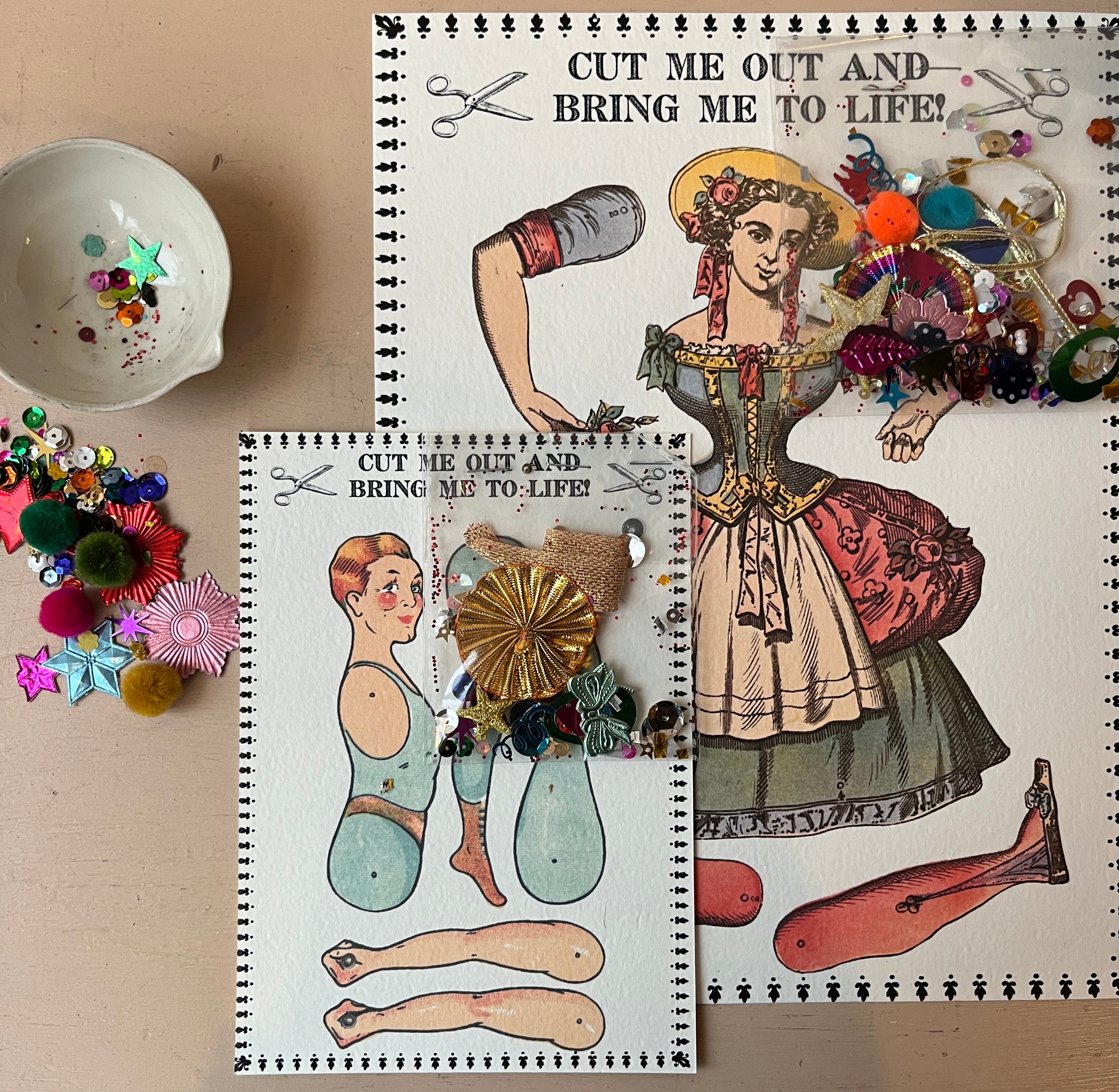 Articulated Paper Puppets - PARCEL