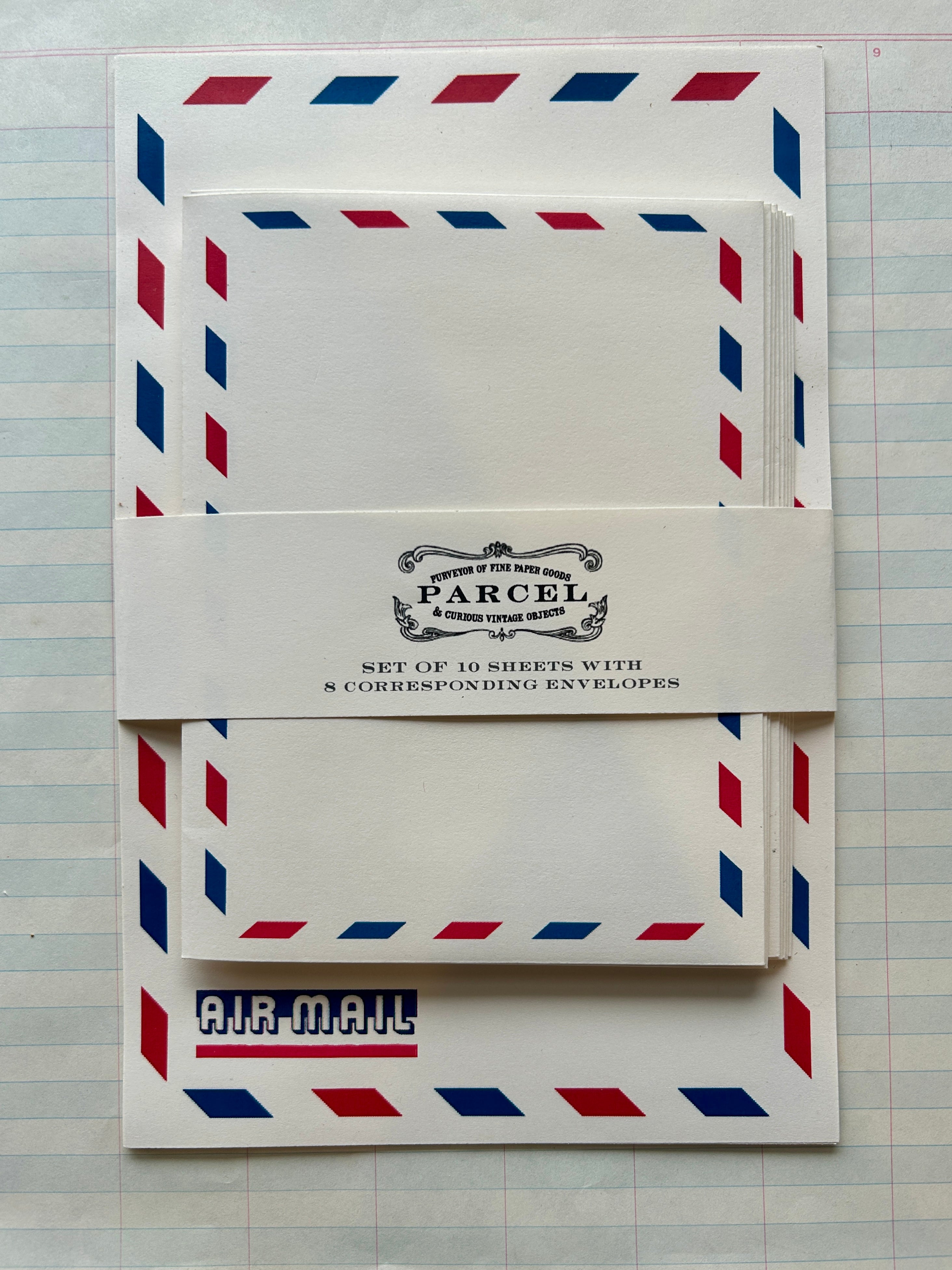 Air Mail Letter Writing Set - PARCEL