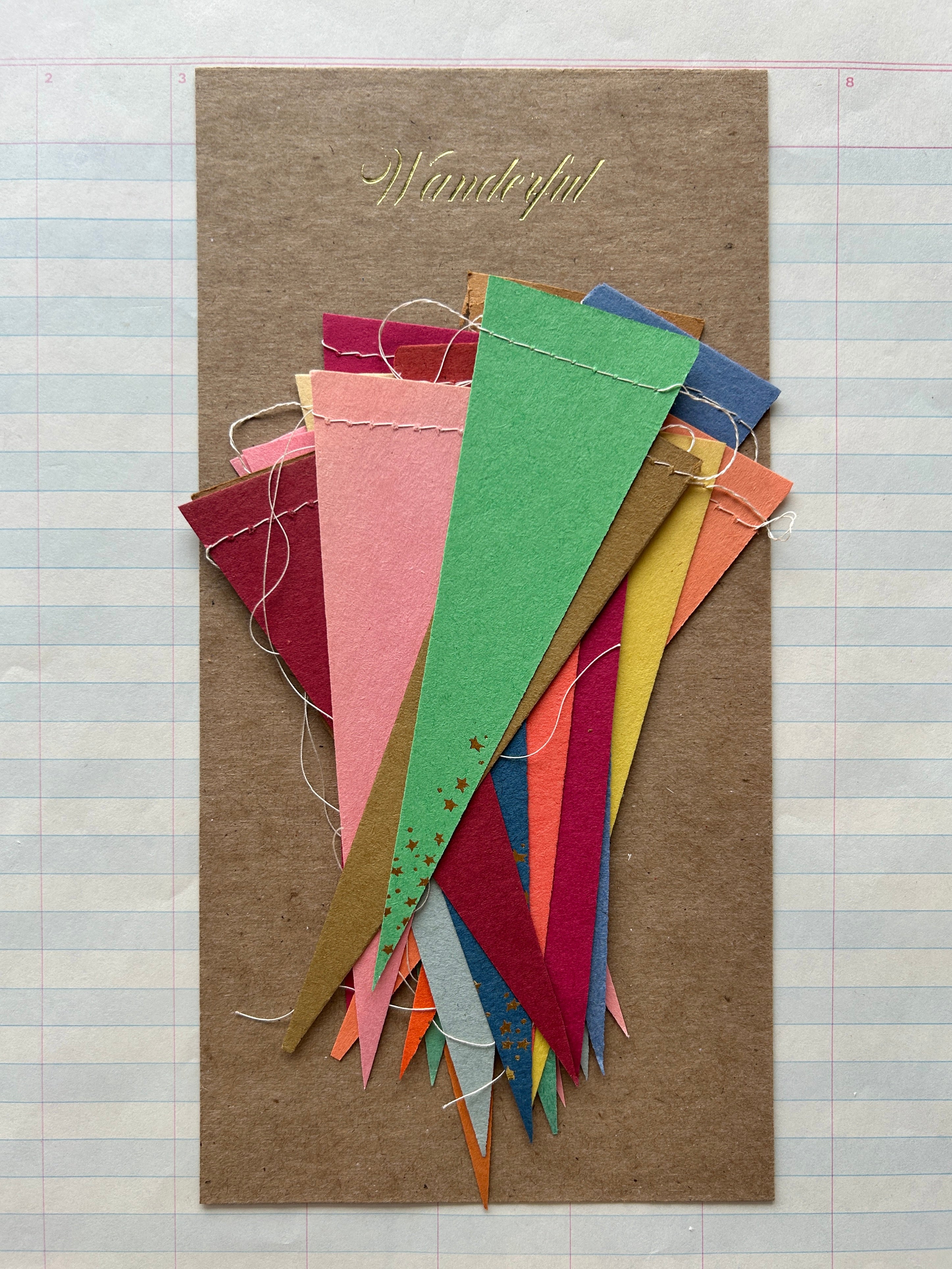 Wanderful Pennant Garland - PARCEL