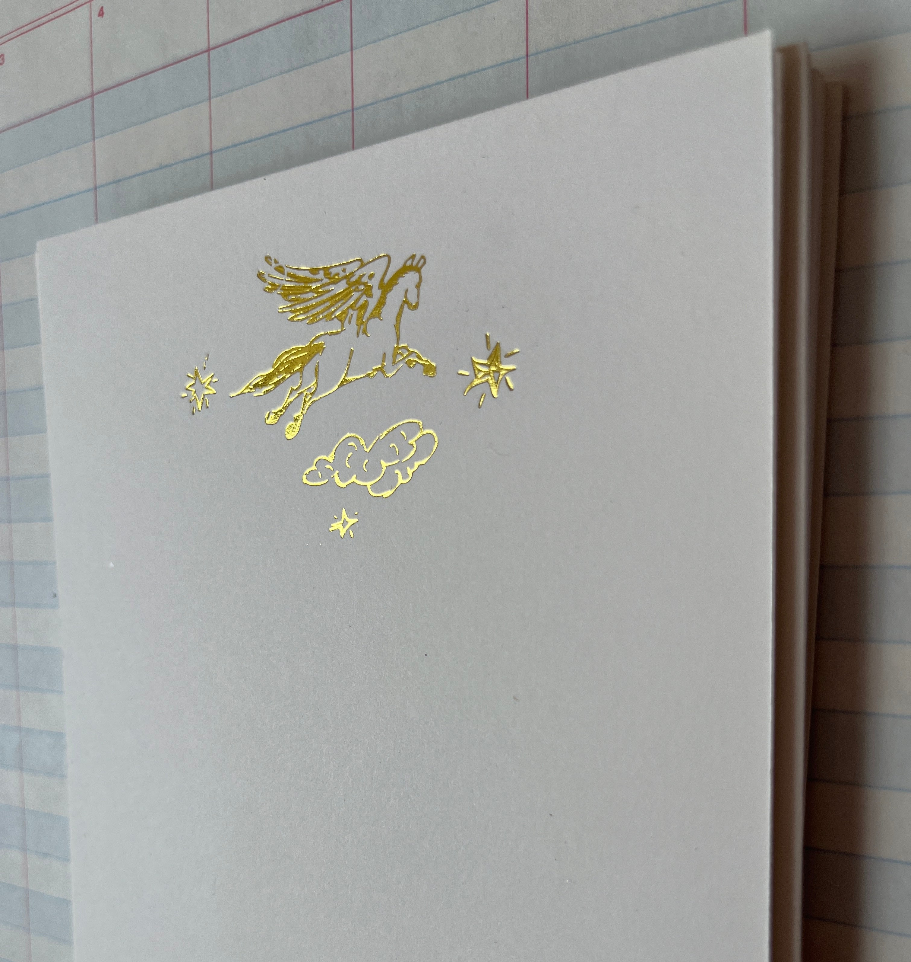 Pegasus Foil-Pressed Notecards - PARCEL