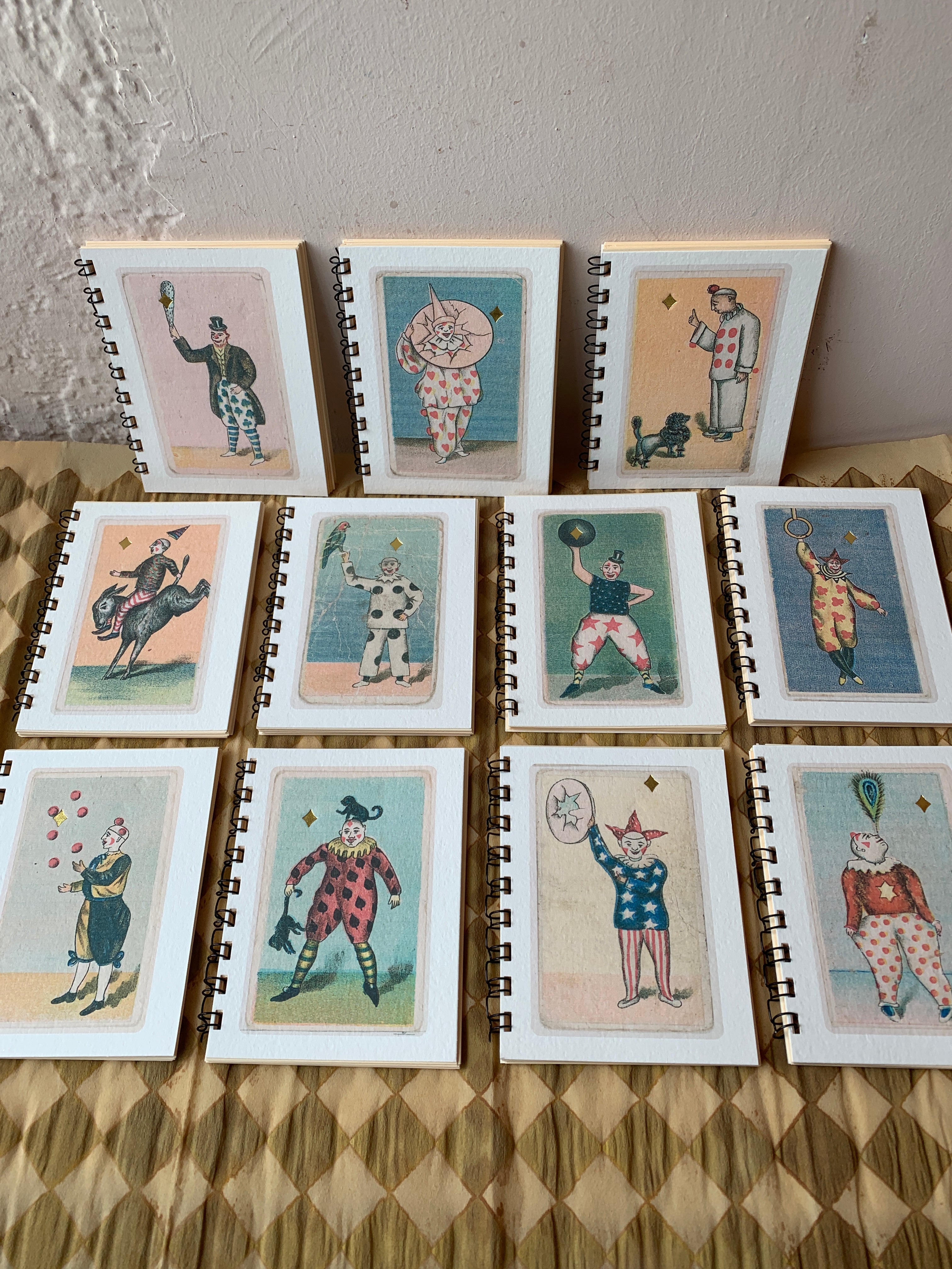 Clowning Around Parcel Notebooks - PARCEL