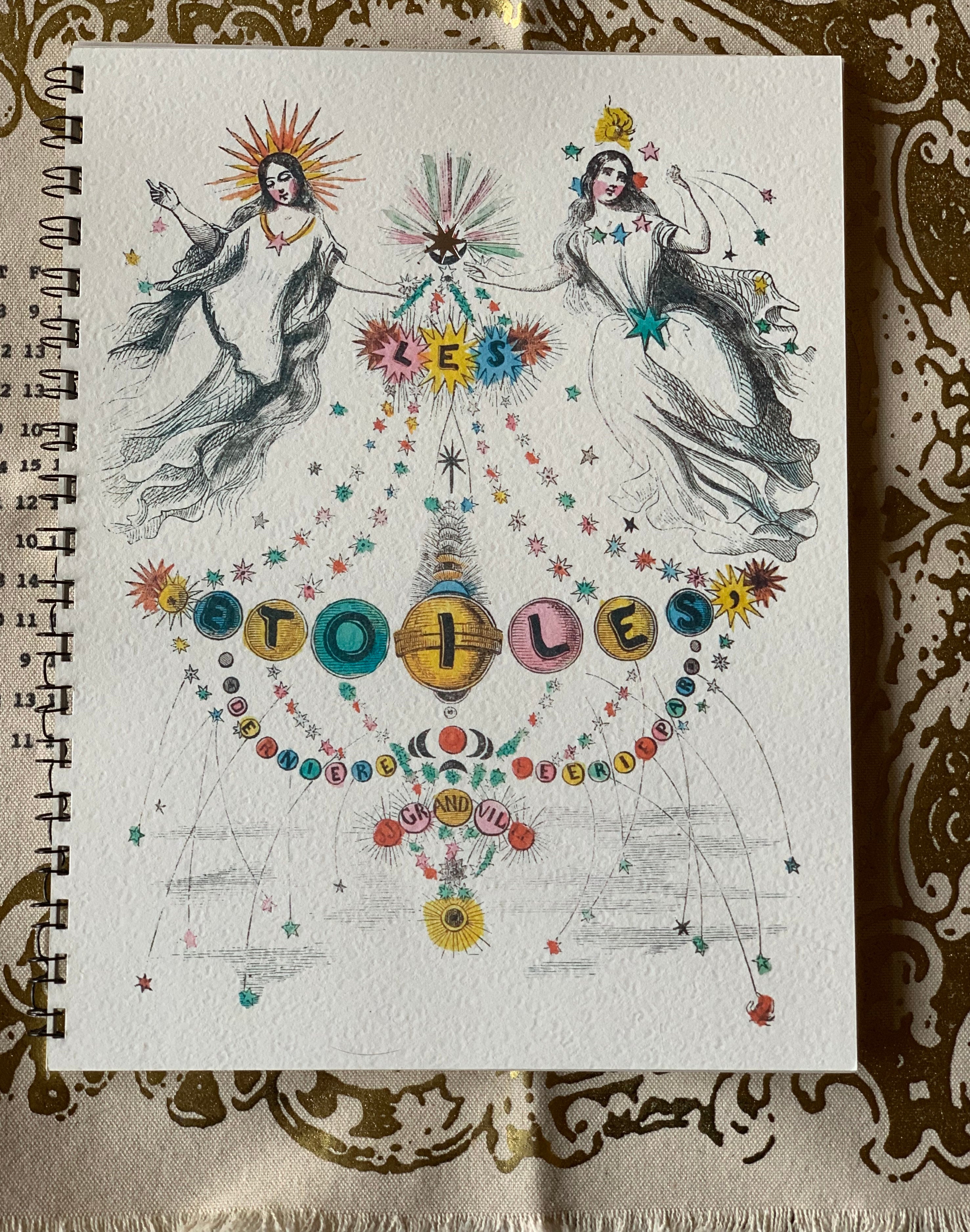 ‘Les Etoiles’ Handmade Notebook - PARCEL