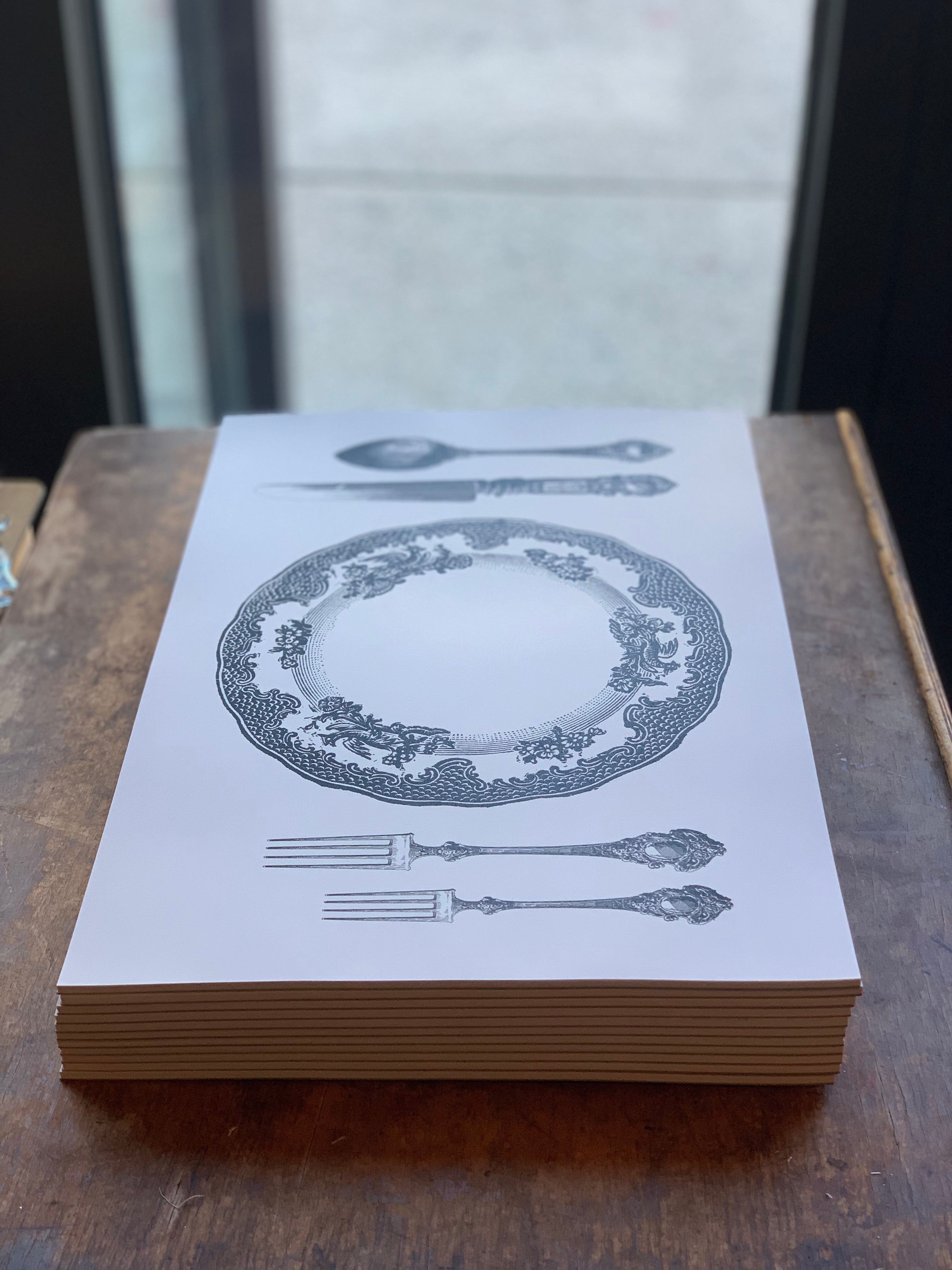 Parcel Paper Placemats - PARCEL
