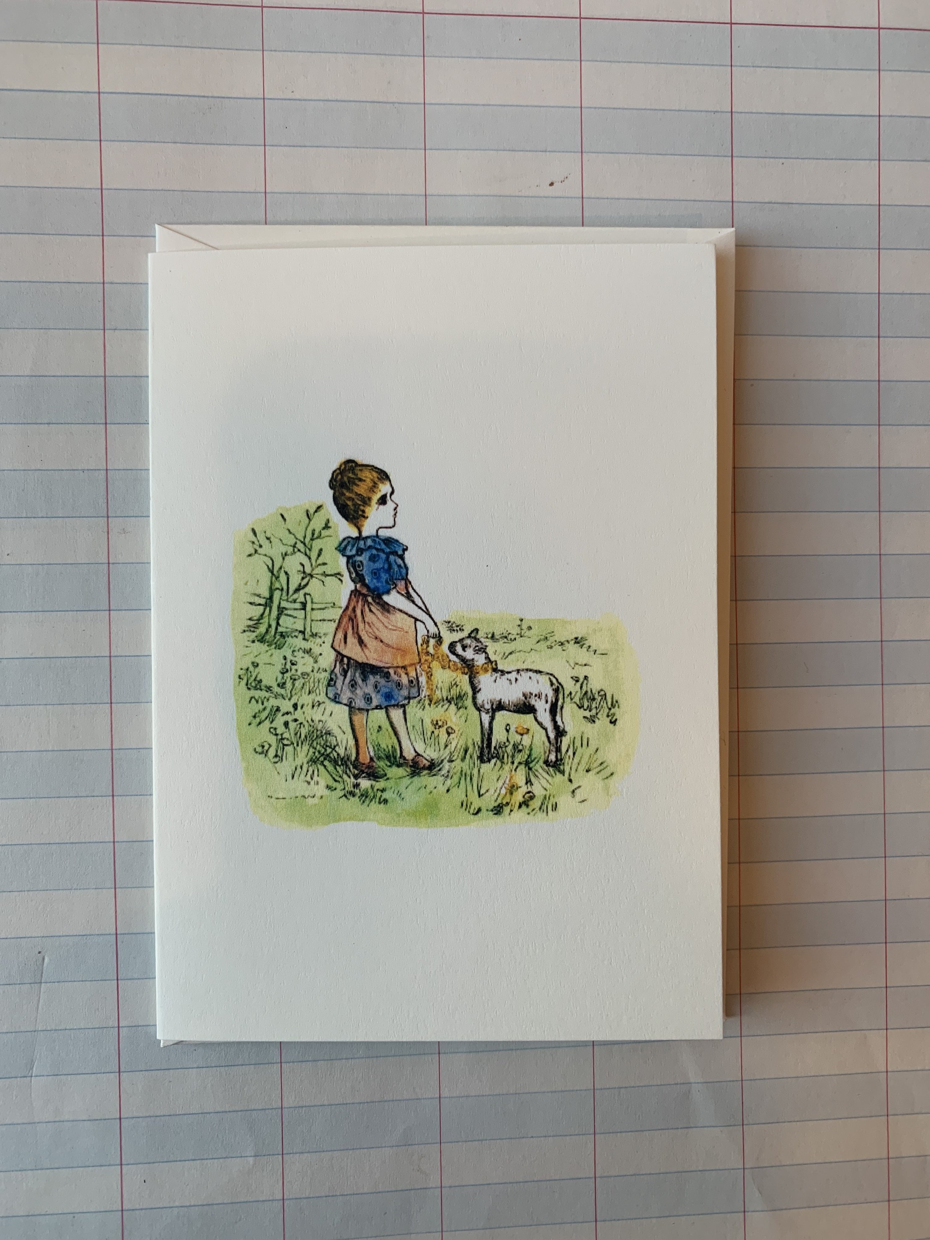 Little Folks II Painted Notecards - PARCEL