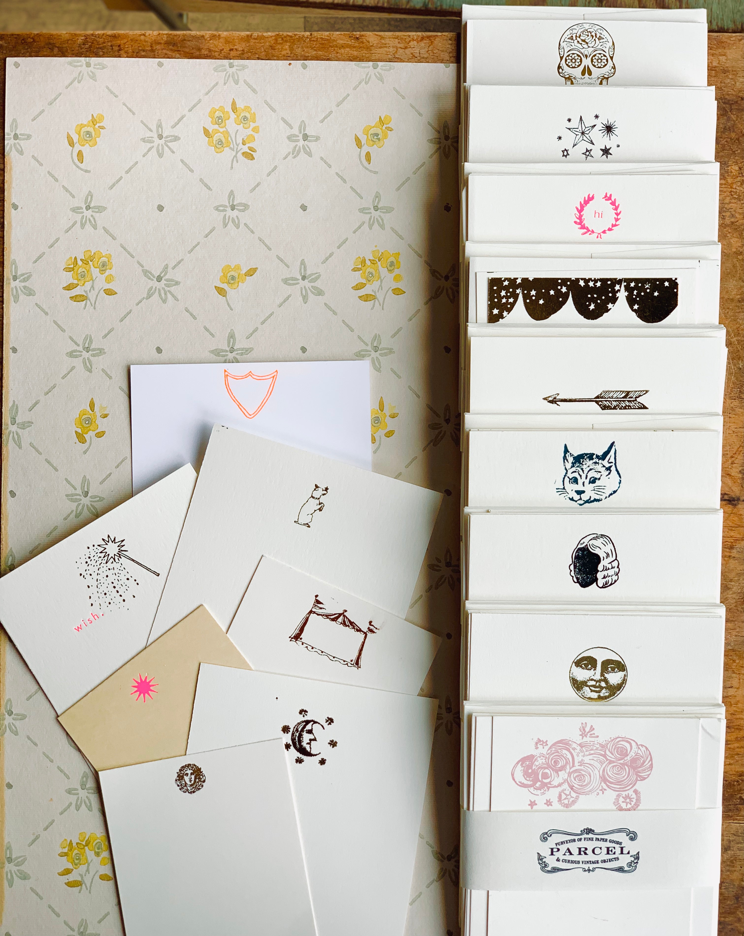 ‘Misfits’ Assortment of Foil-Pressed Notecards - PARCEL