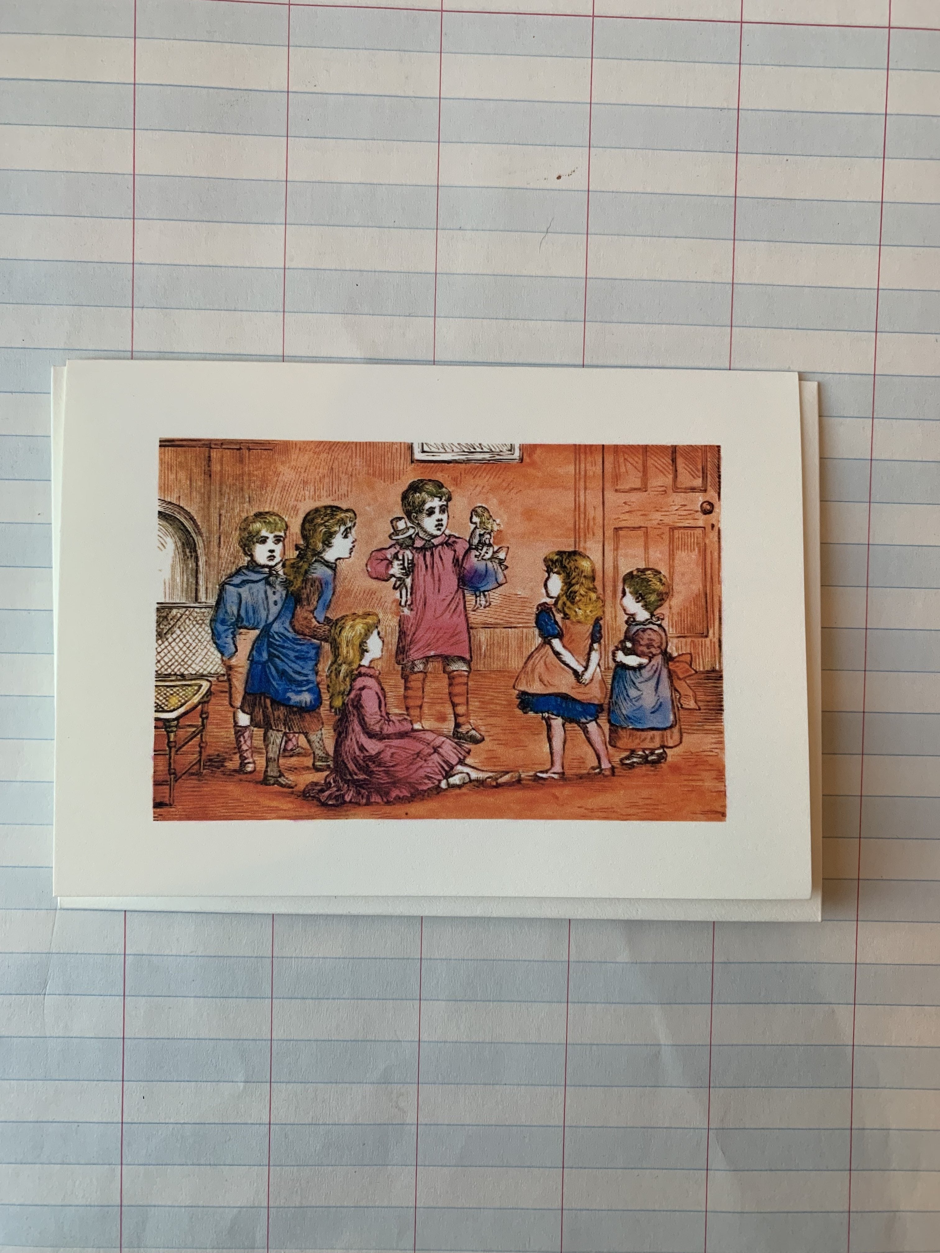 Little Folks II Painted Notecards - PARCEL