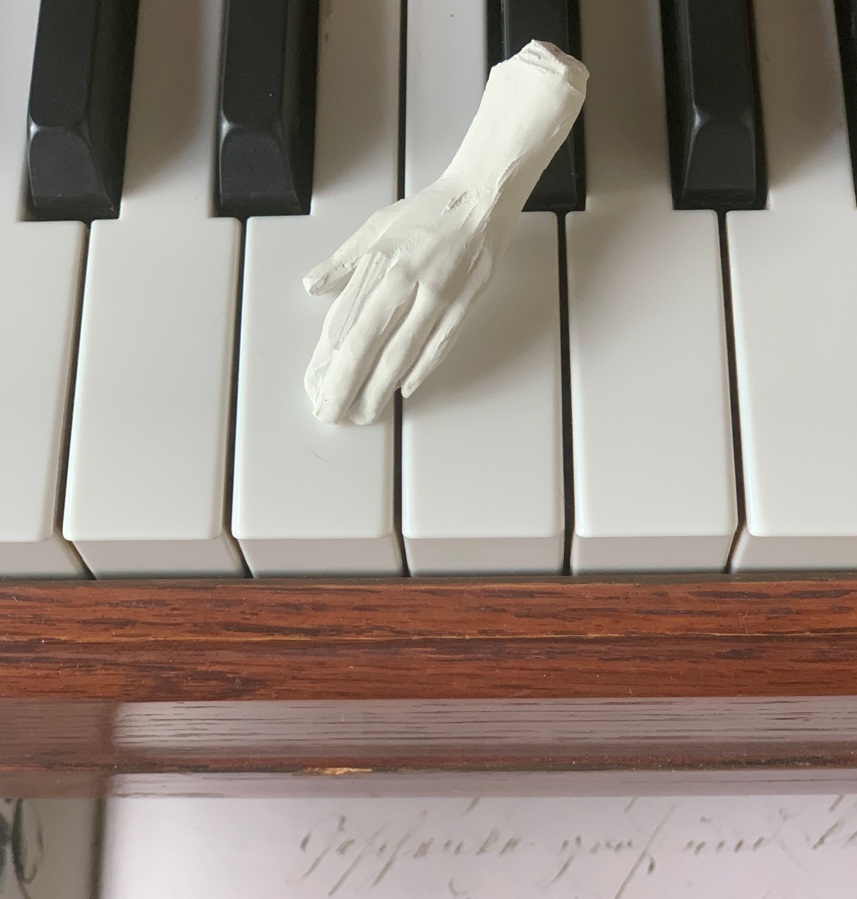 {Put Your Tiny Hand in Mine} Plaster Hand - PARCEL