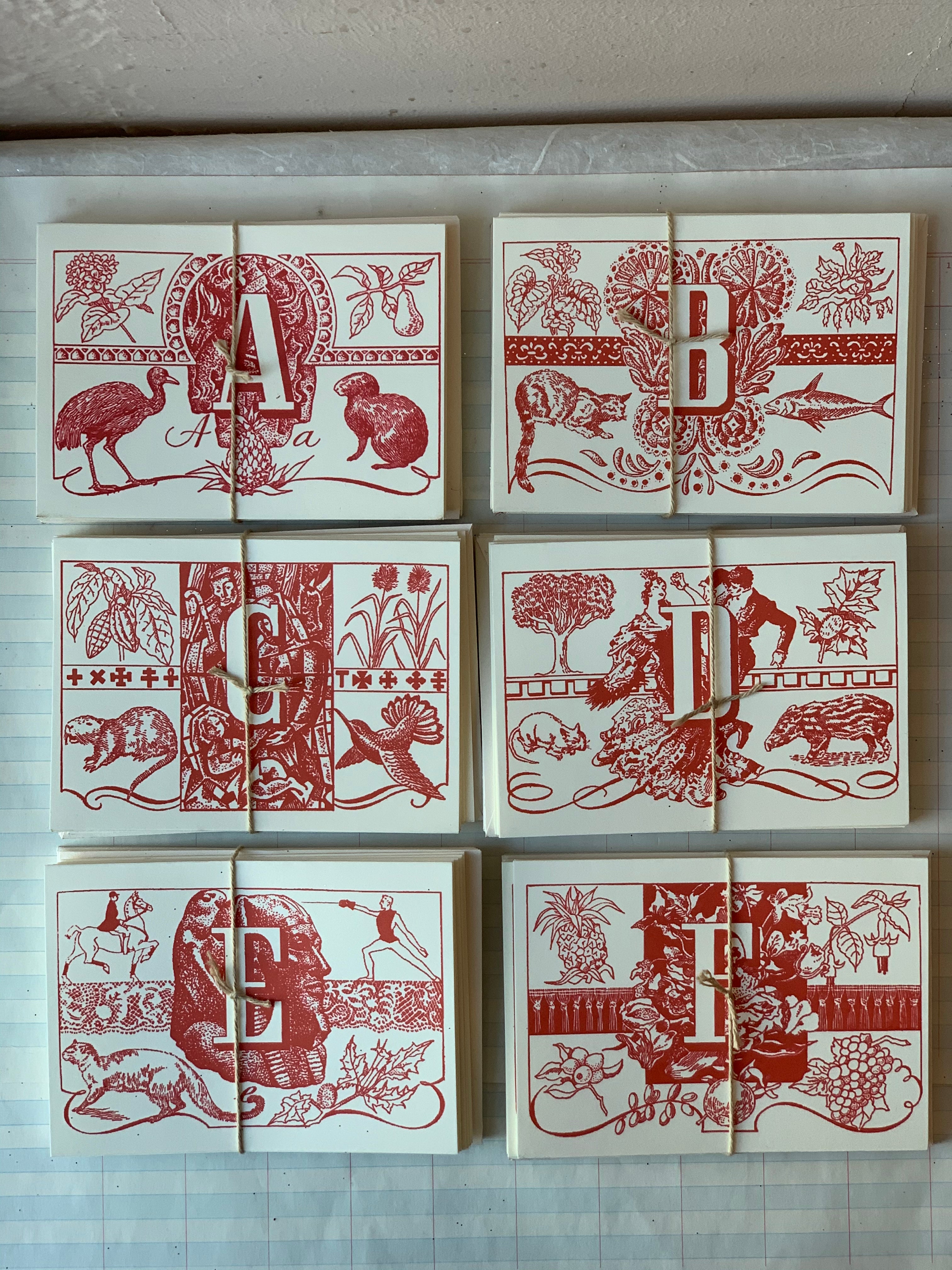 Spanish Monogram Notecards - PARCEL