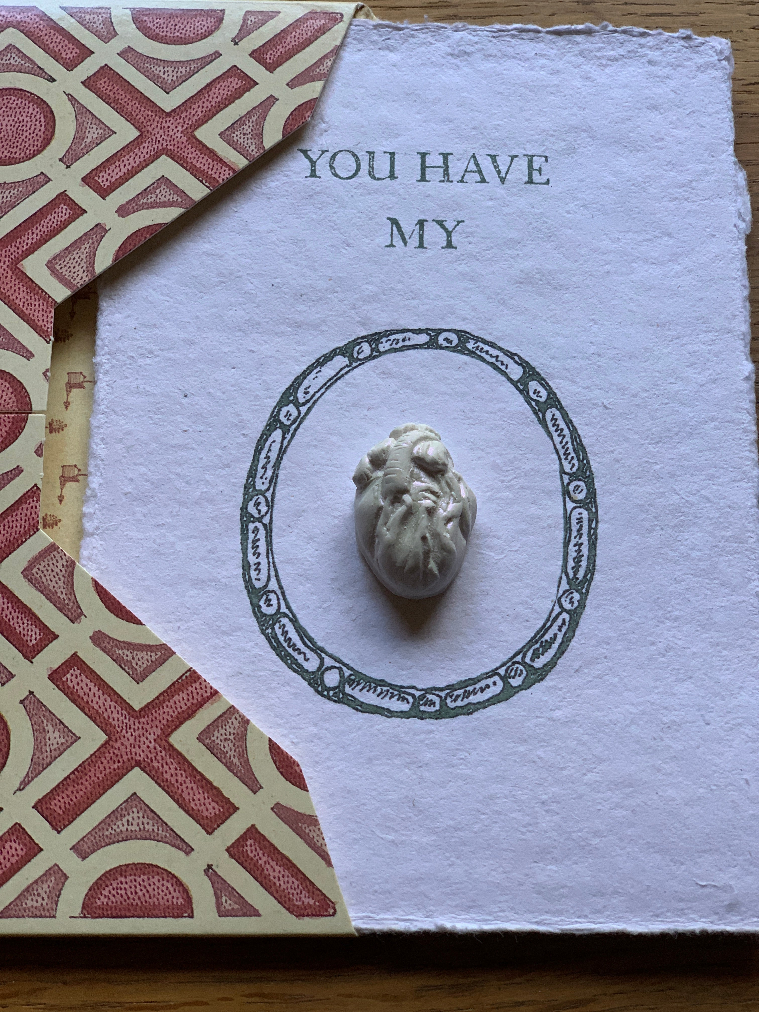 ‘You Have My Heart’ Handmade Card - PARCEL