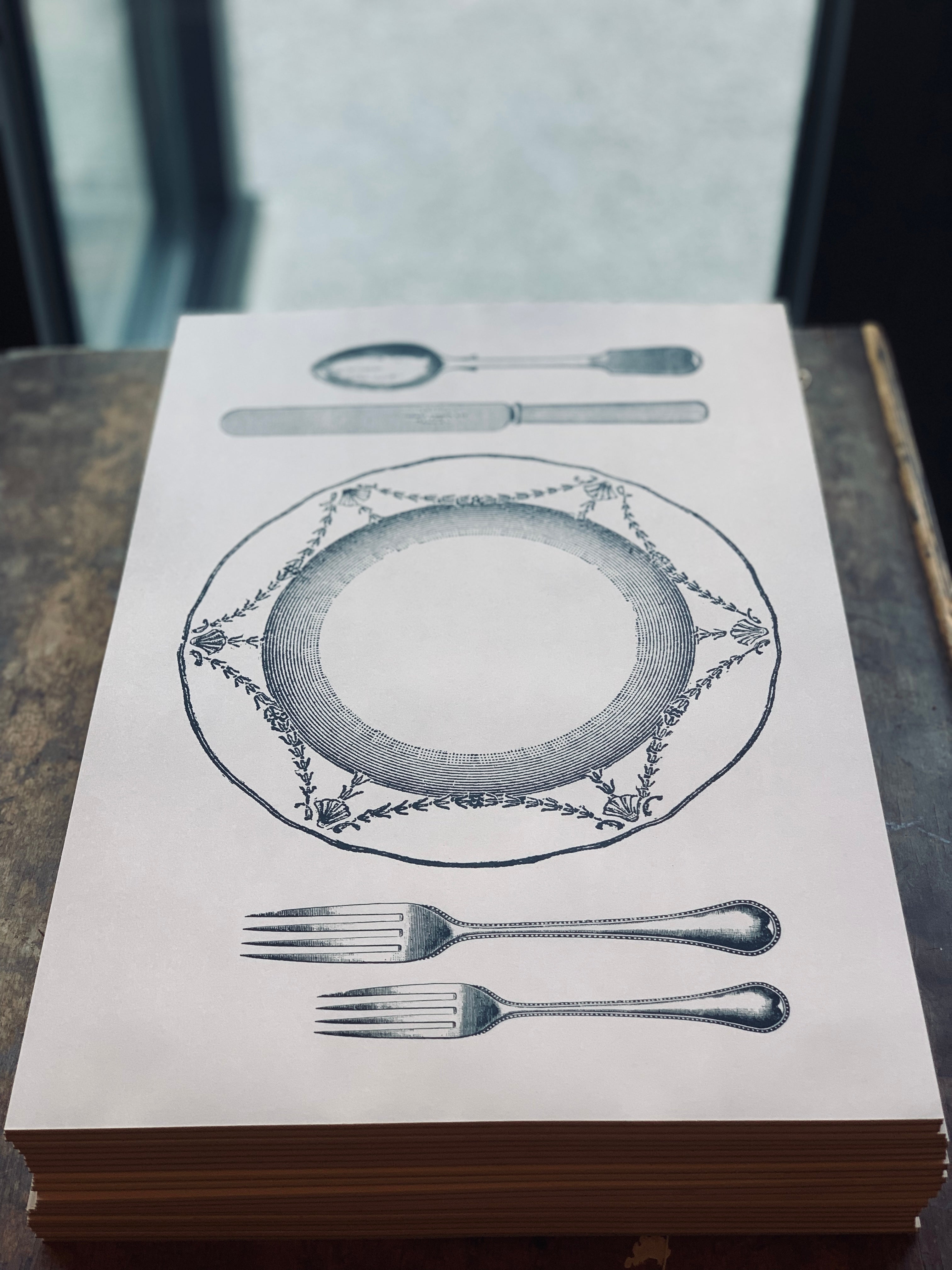 Parcel Paper Placemats - PARCEL