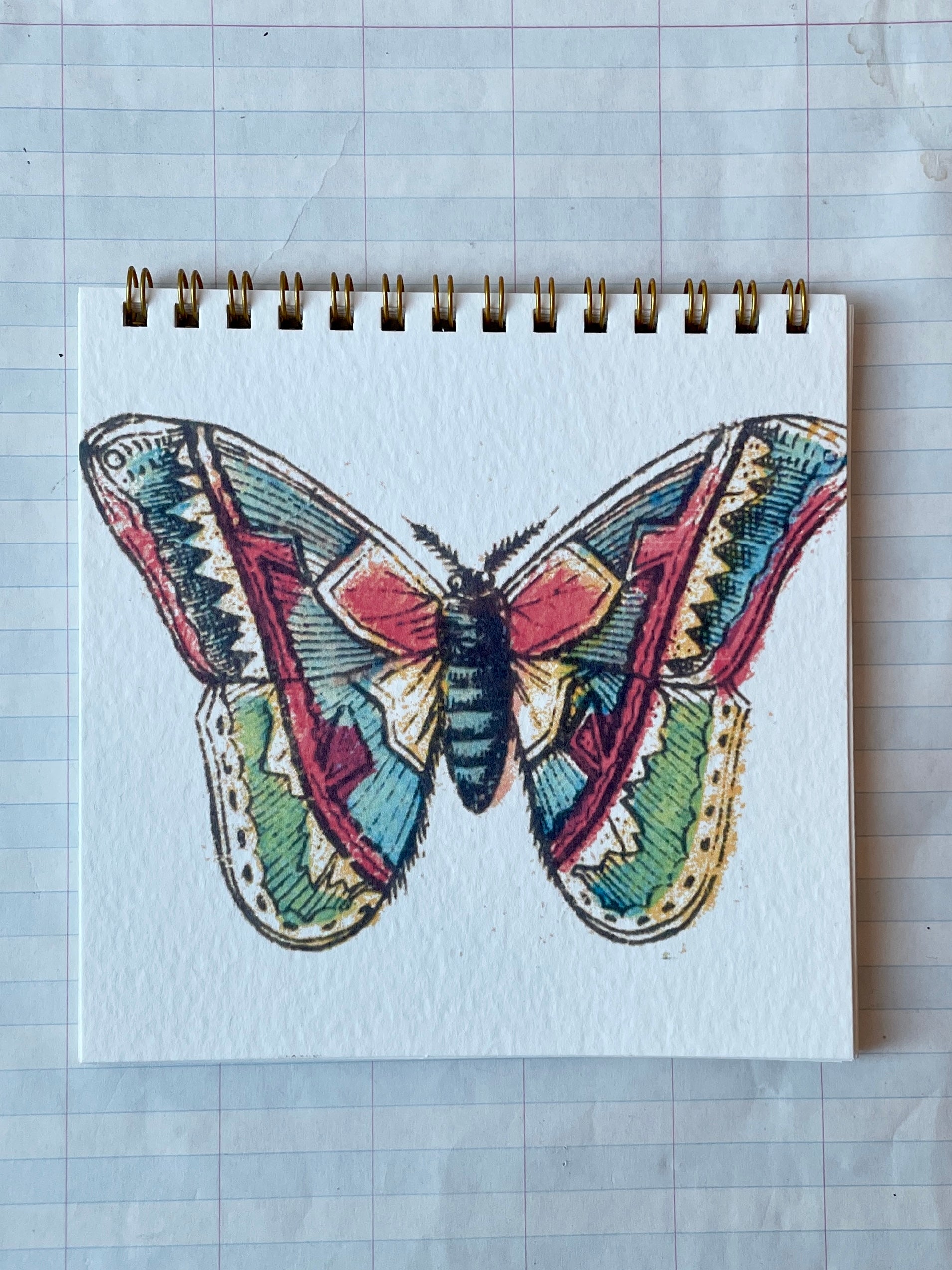 Butterfly Square Notebook II - PARCEL