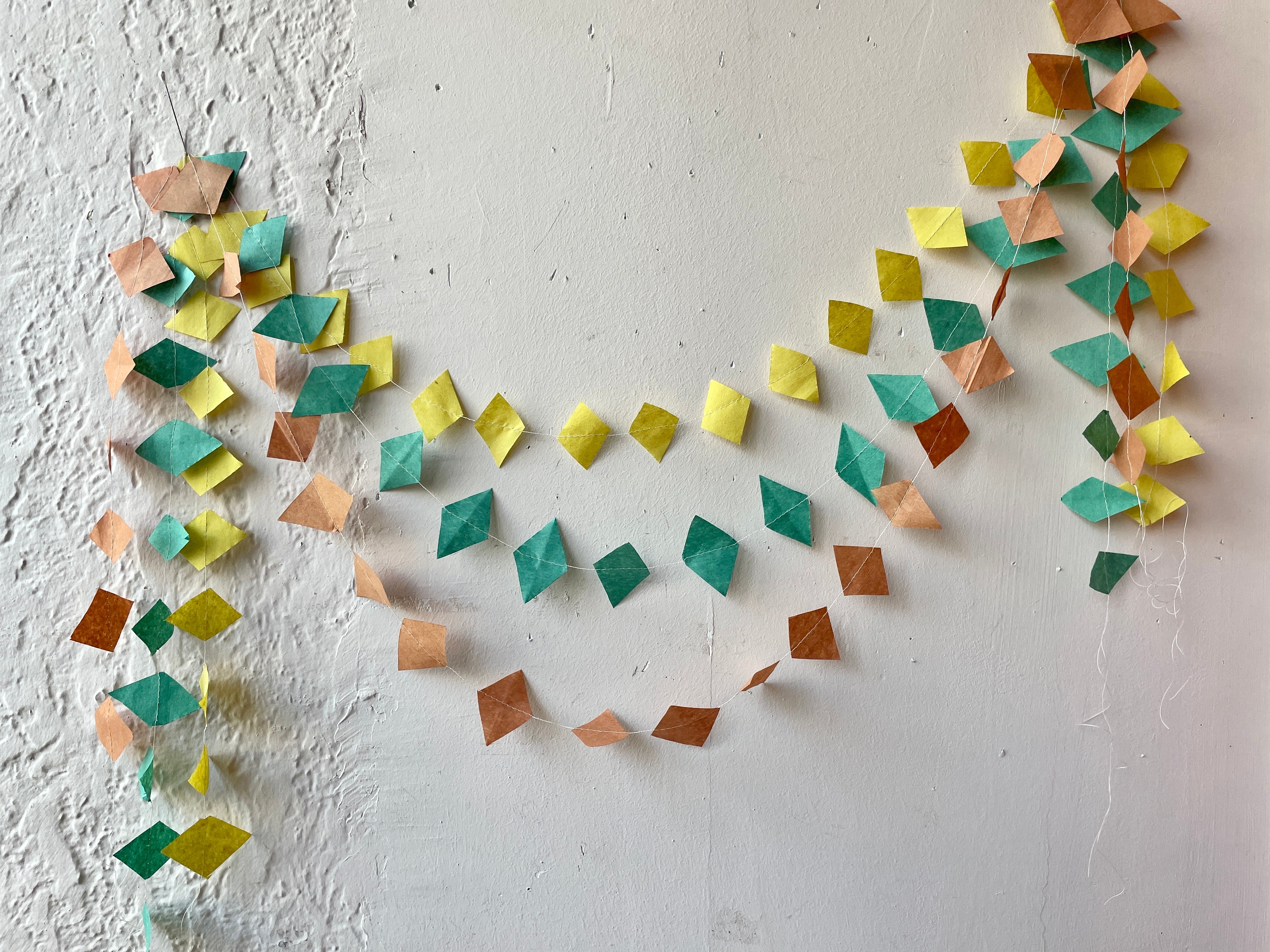 Harlequin Stitched Garland - PARCEL