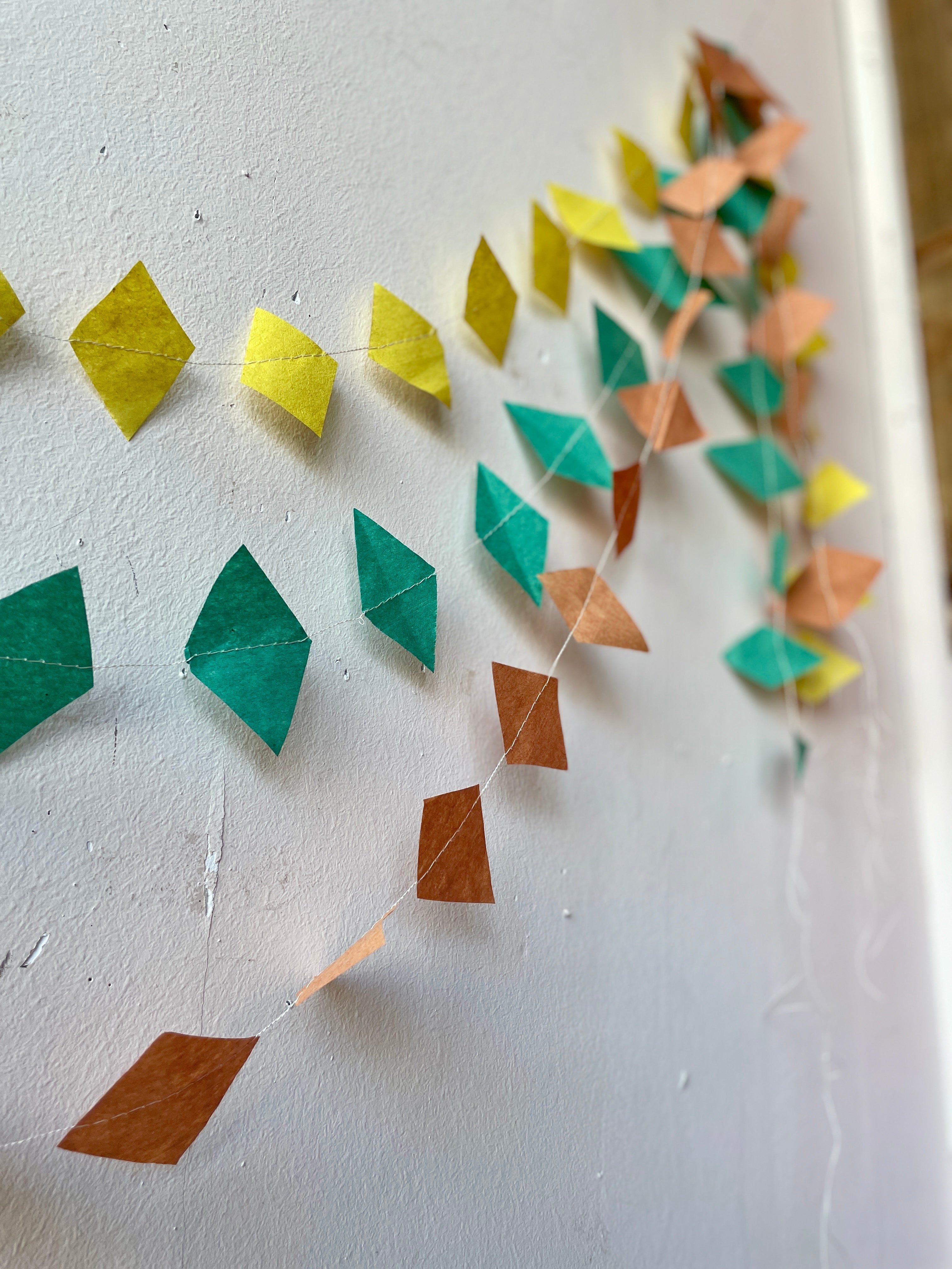 Harlequin Stitched Garland - PARCEL