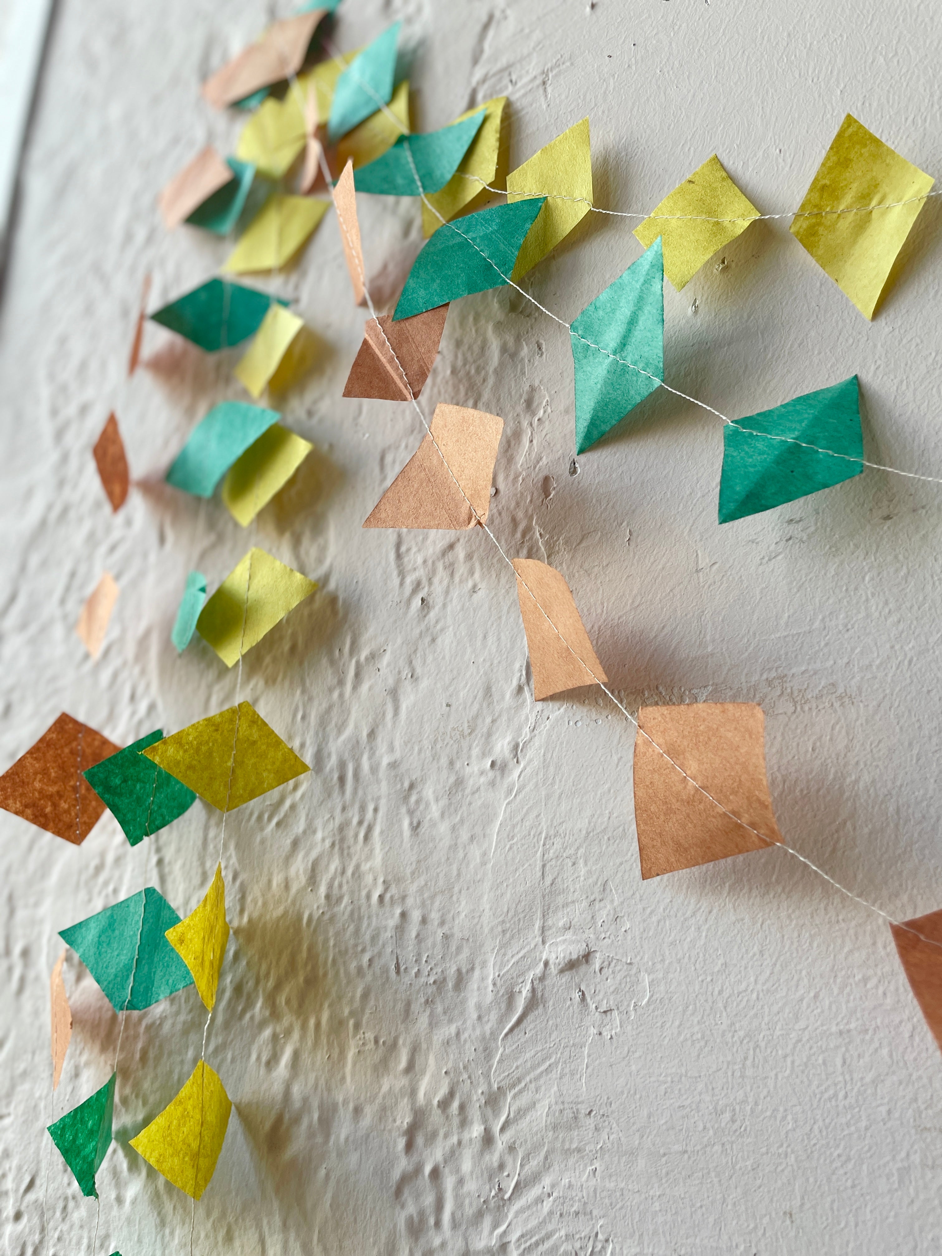 Harlequin Stitched Garland - PARCEL
