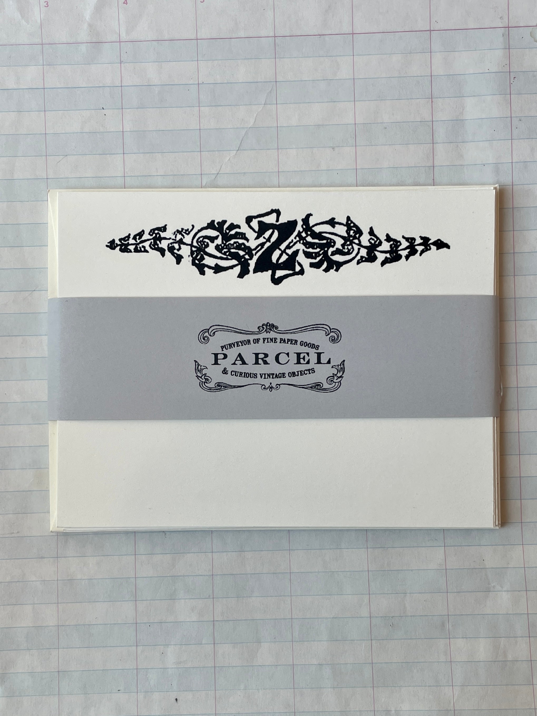 Nouveau Monogram Notecards - PARCEL