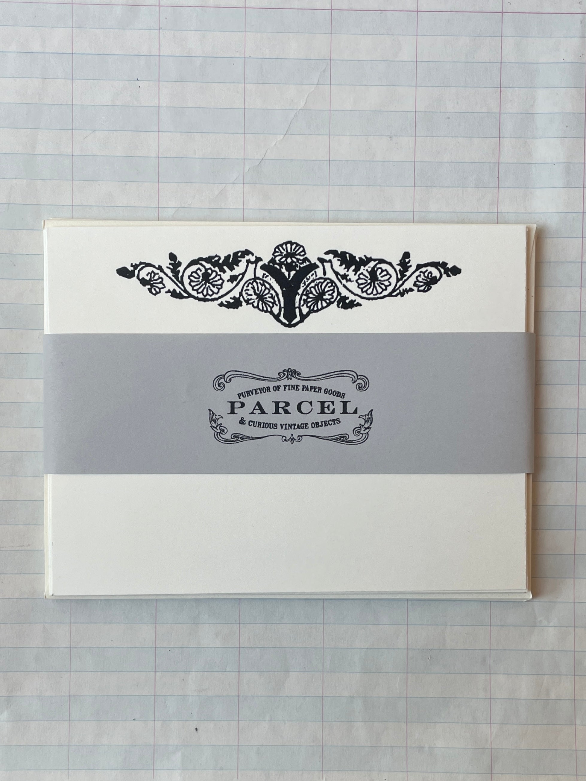 Nouveau Monogram Notecards - PARCEL