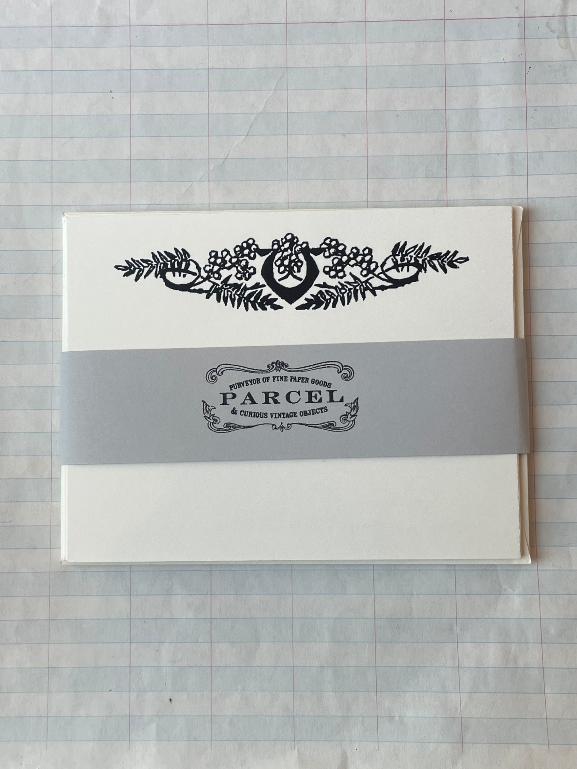 Nouveau Monogram Notecards - PARCEL