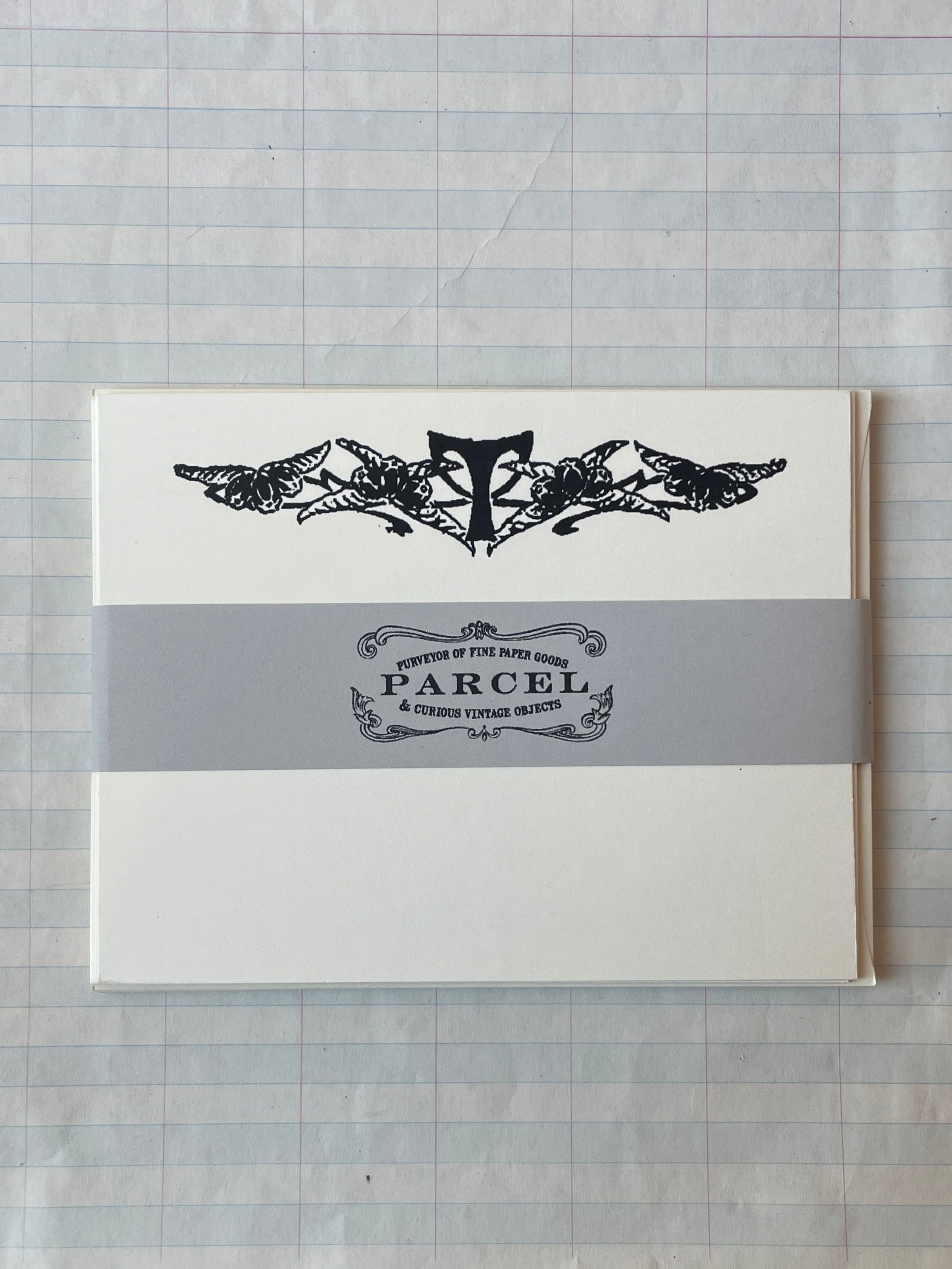 Nouveau Monogram Notecards - PARCEL