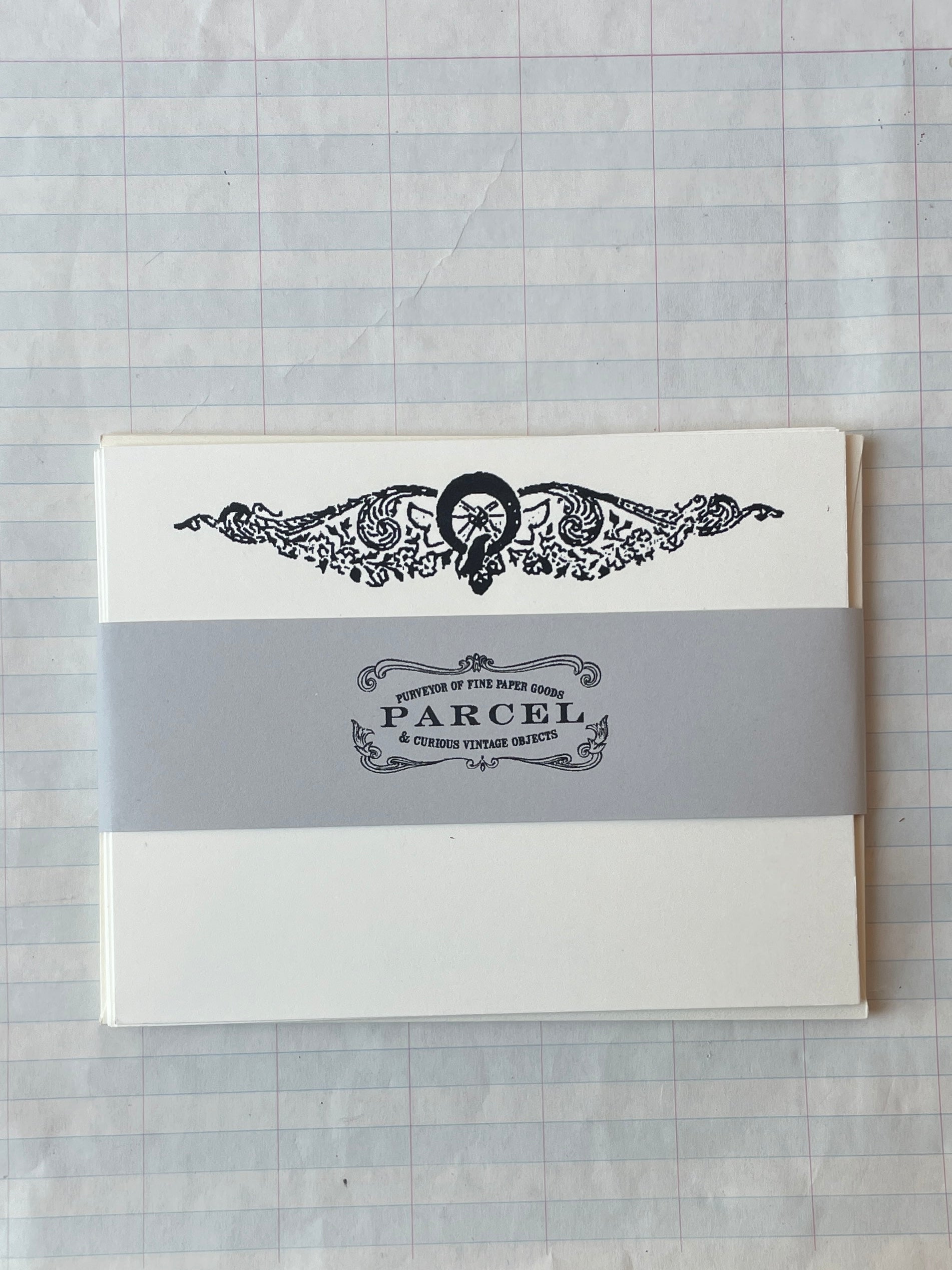 Nouveau Monogram Notecards - PARCEL