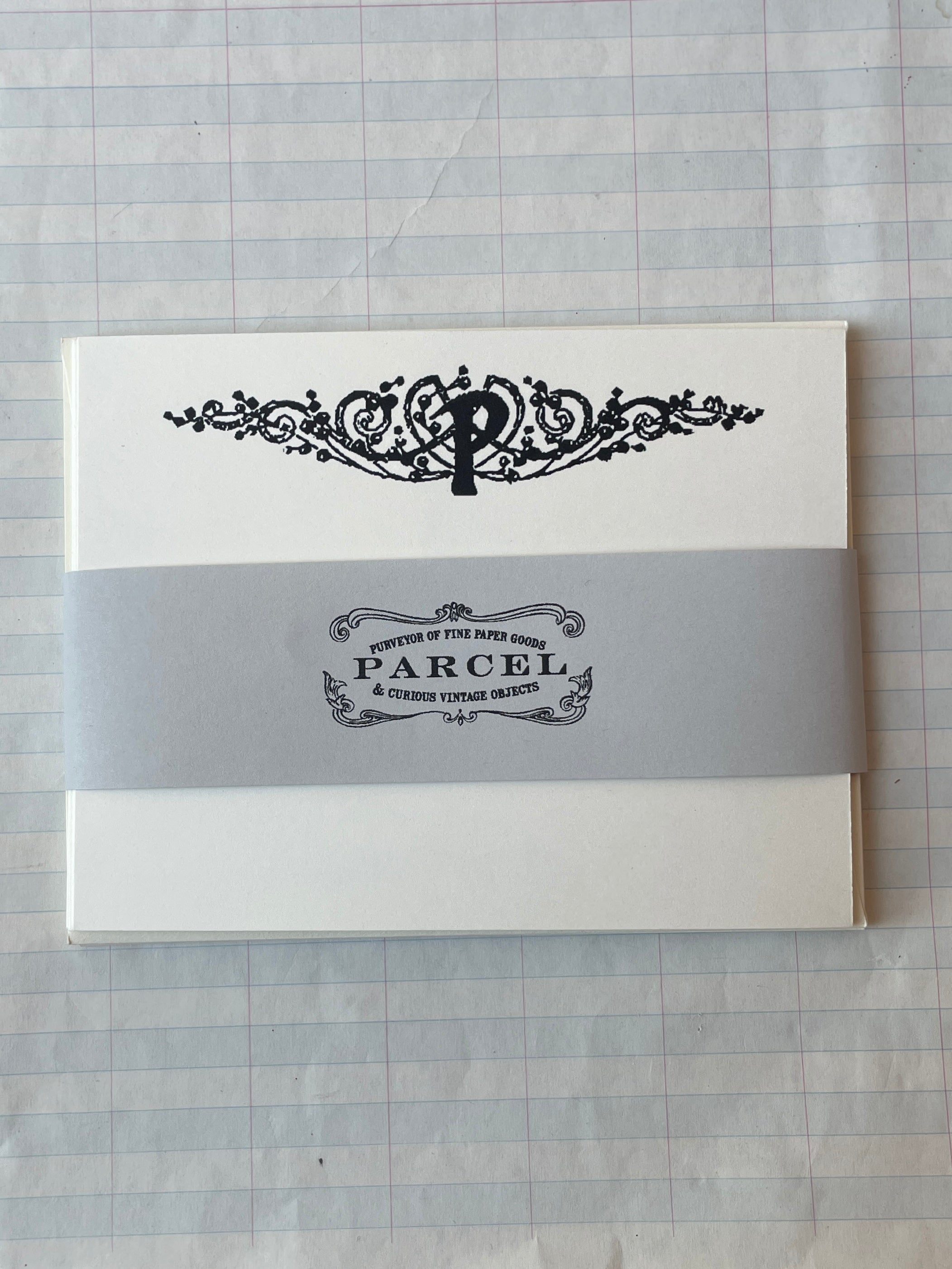 Nouveau Monogram Notecards - PARCEL