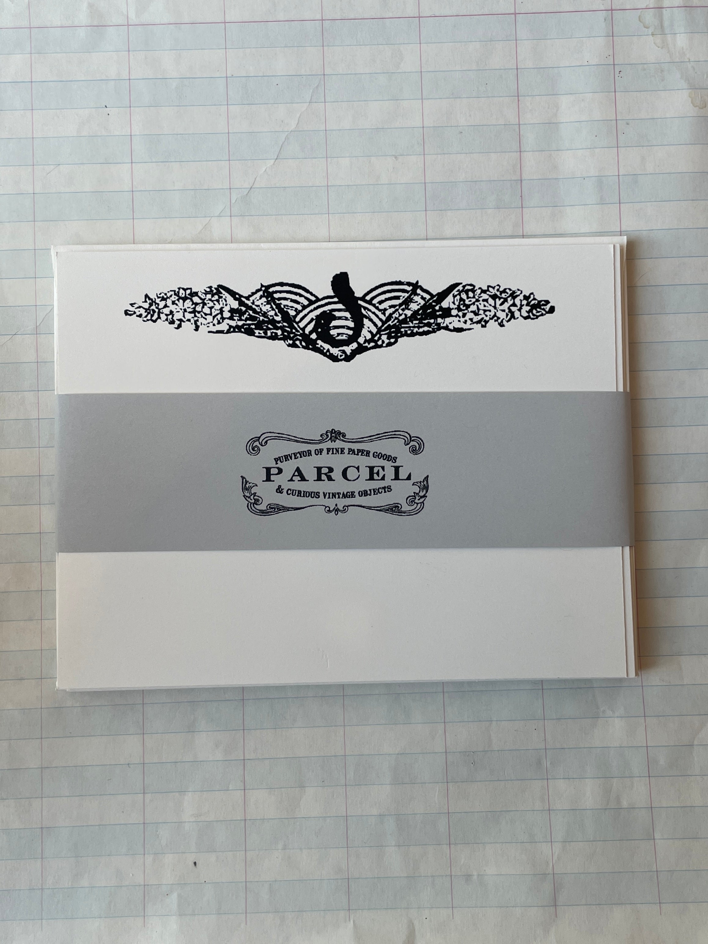 Nouveau Monogram Notecards - PARCEL