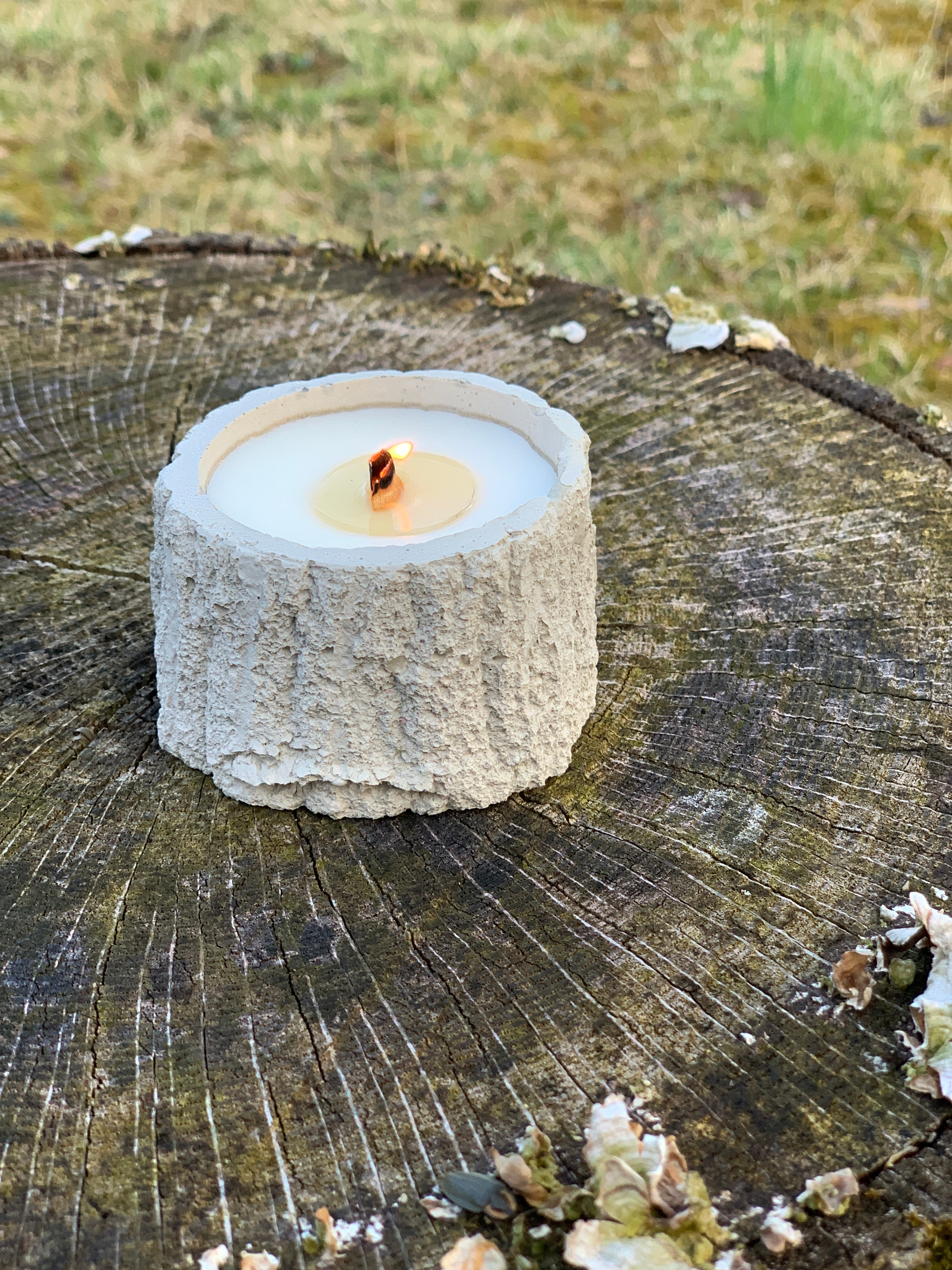 Parcel Heritage Tree Trunk Candle - PARCEL