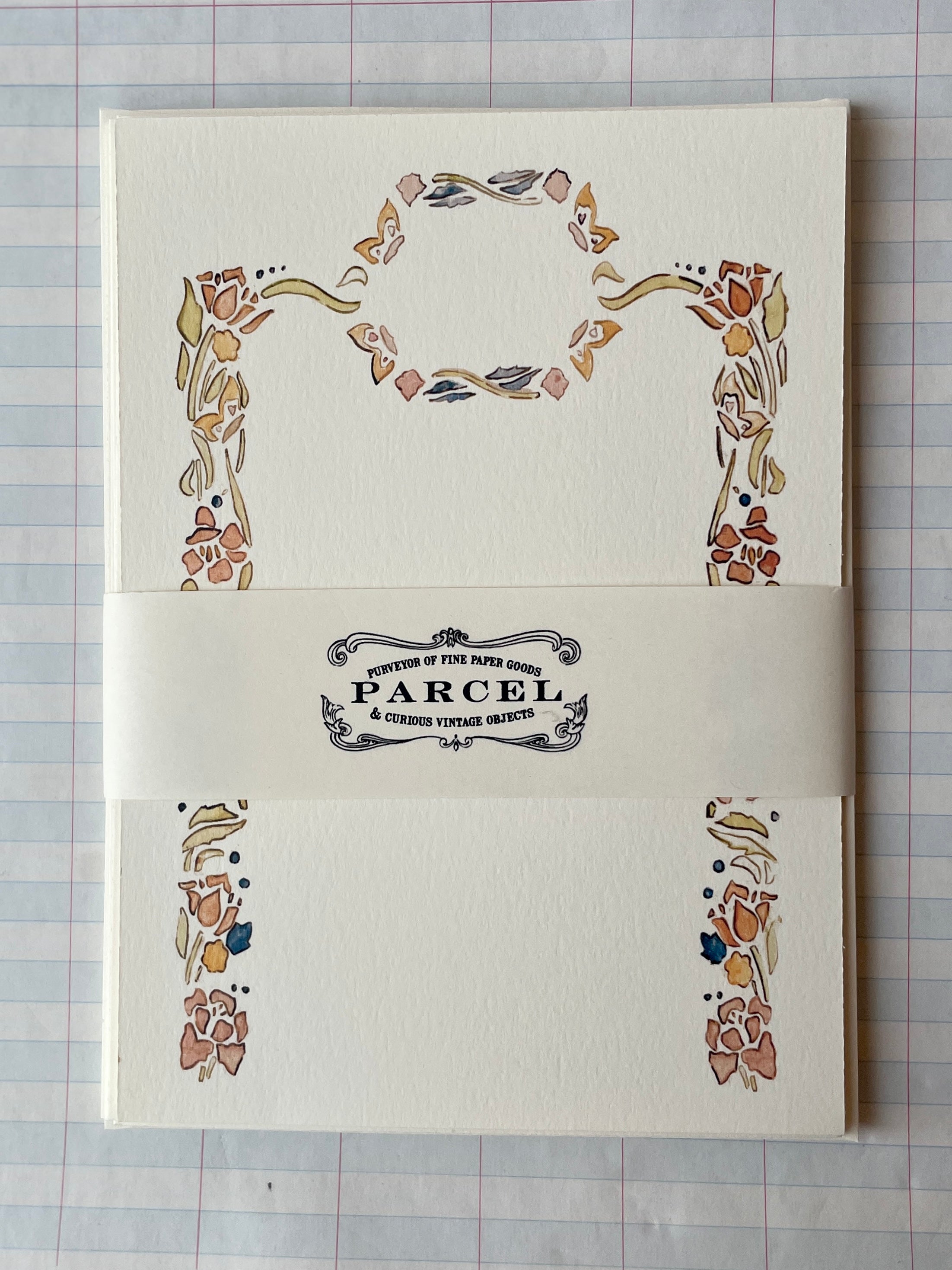 Stained Glass Frame Stationery - PARCEL