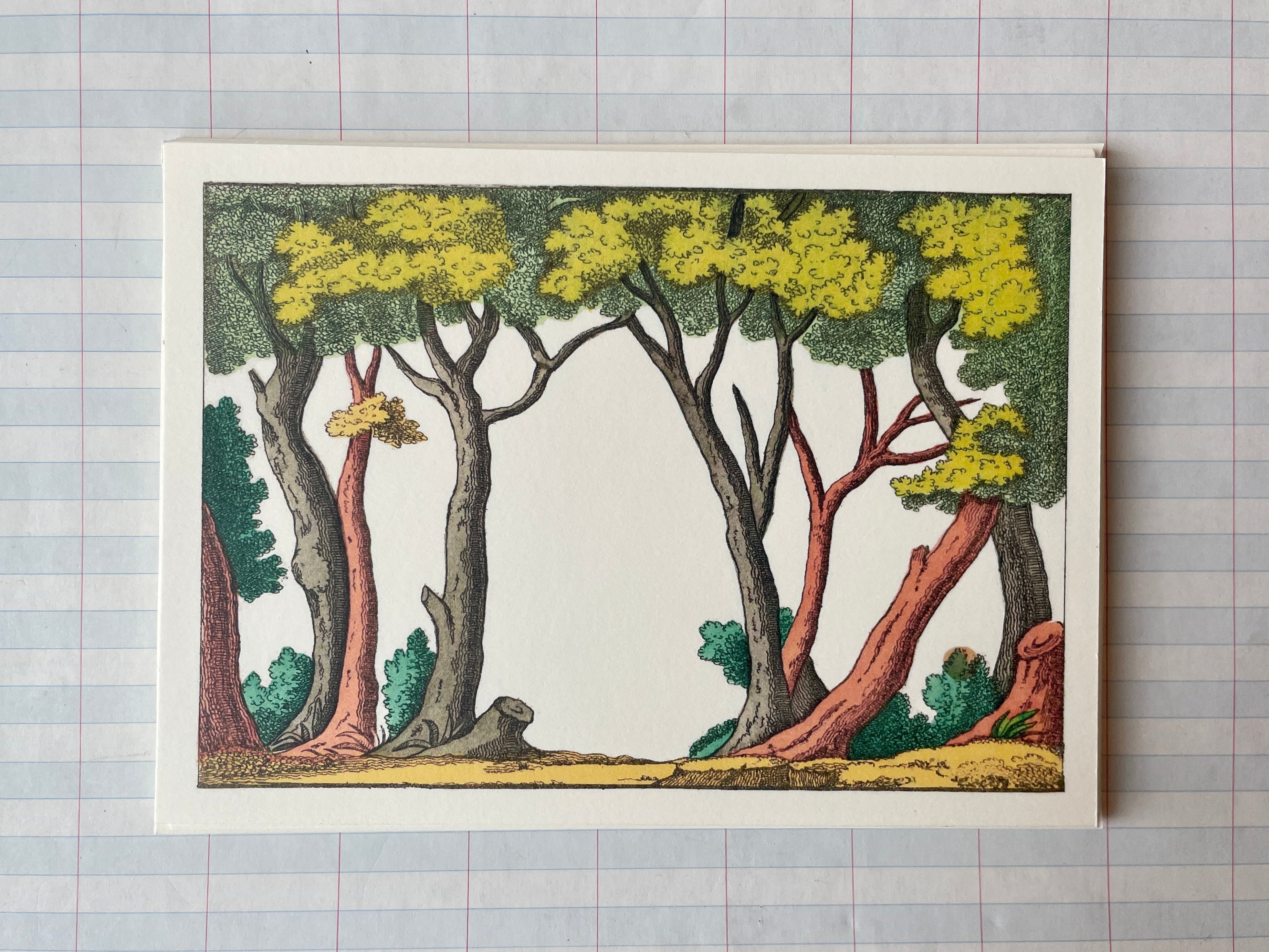 Through the Trees Stationery - PARCEL