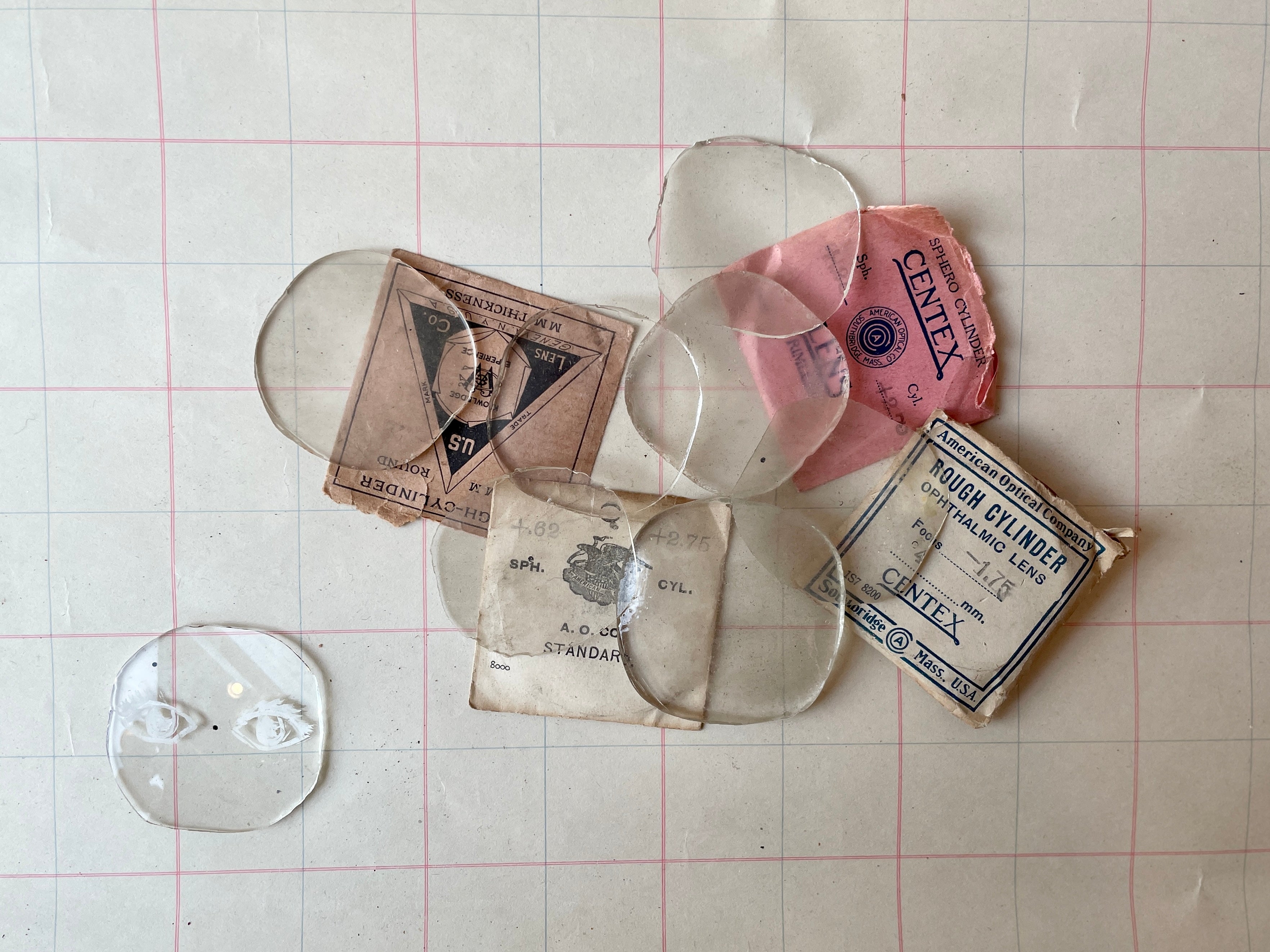 Vintage Glass Lenses - PARCEL