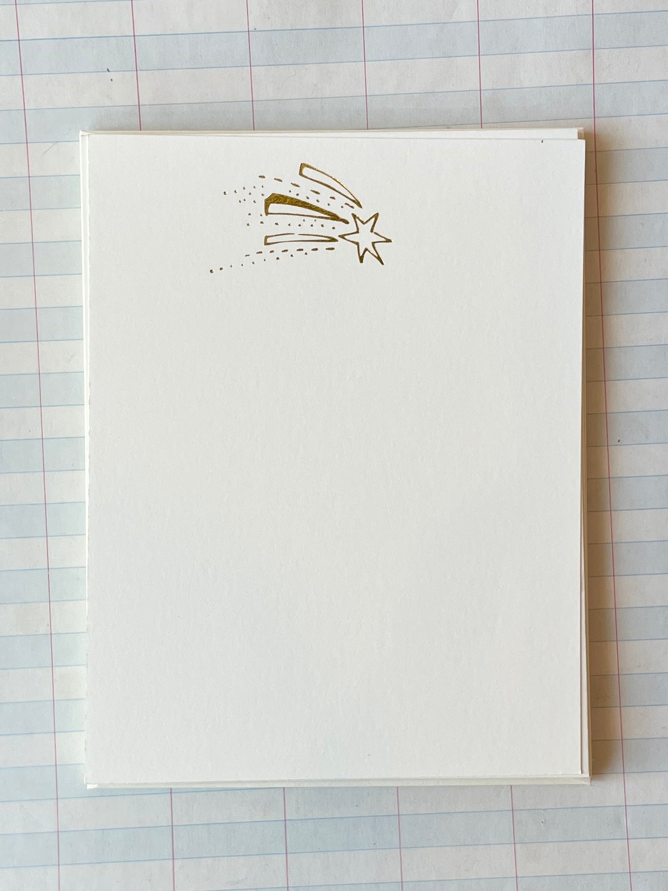 Shooting Star Foil-pressed Notecards - PARCEL