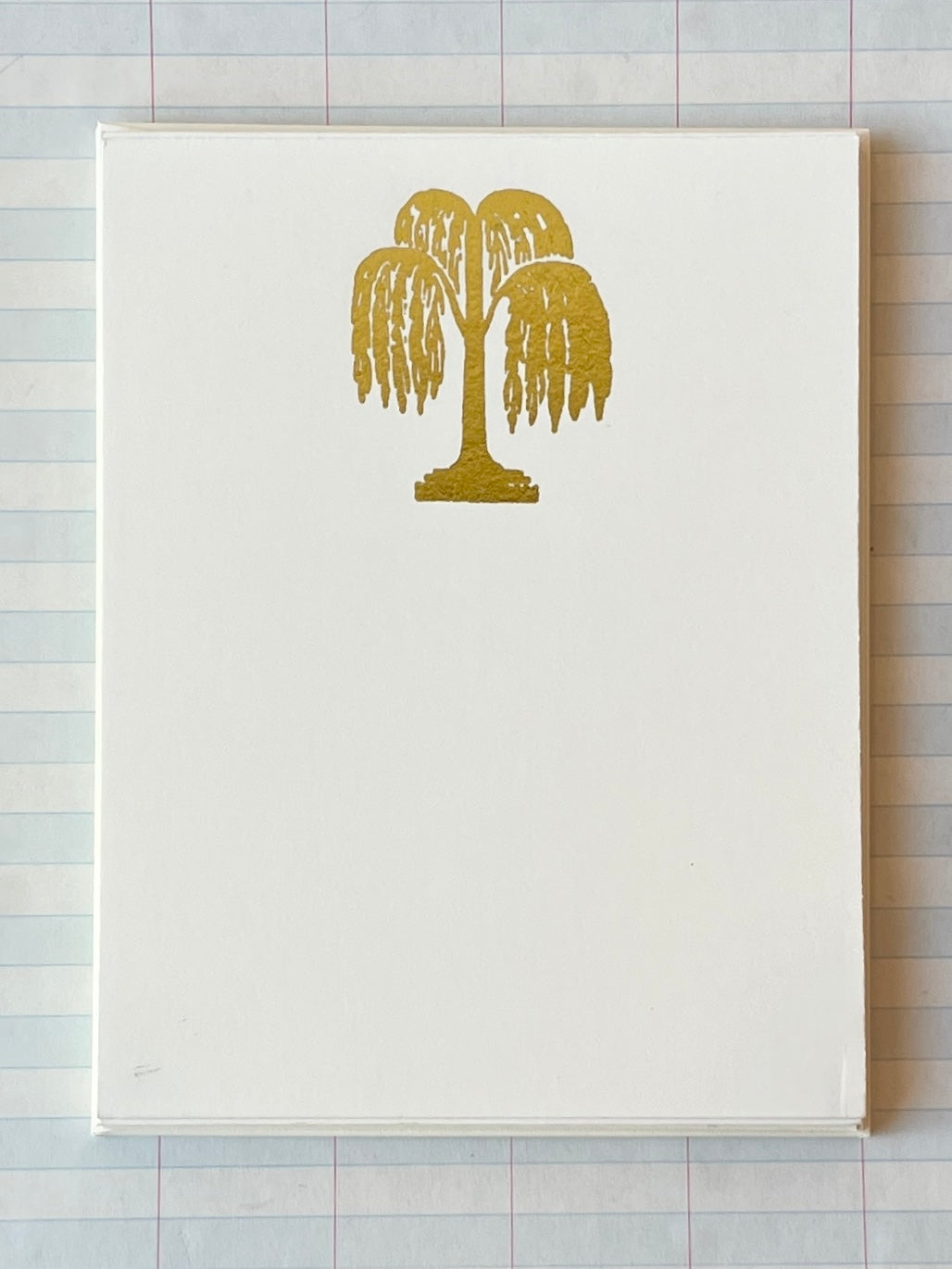 Willow Tree Foil Pressed Stationery - PARCEL