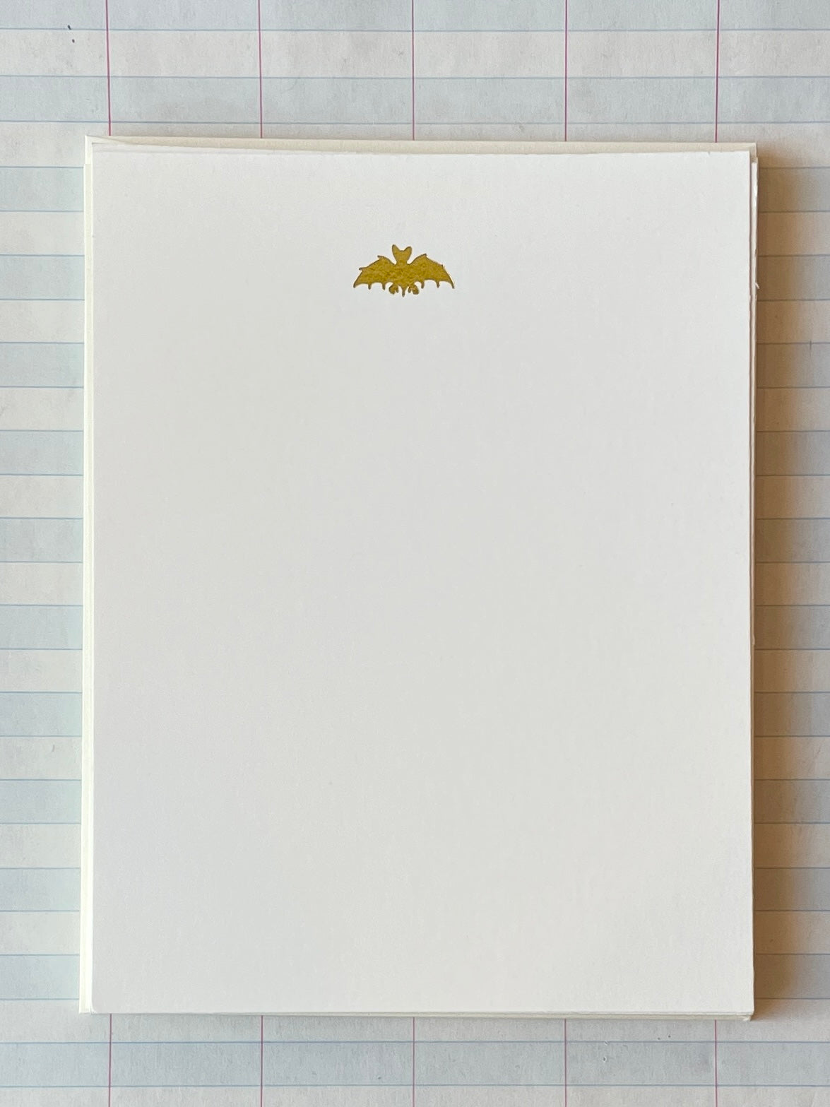 Tiny Bat Foil Pressed Stationery - PARCEL