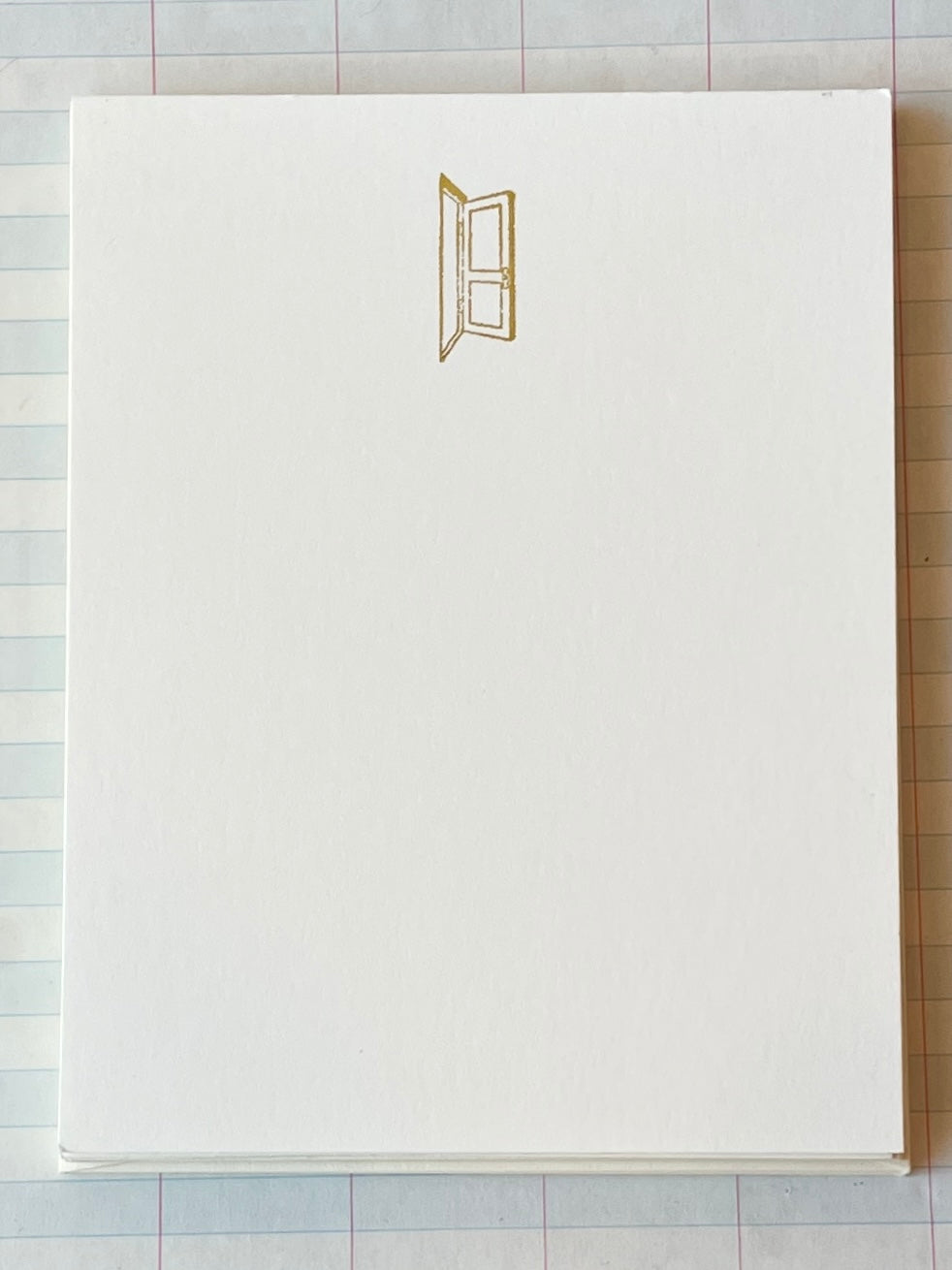 Open Door Foil Pressed Stationery - PARCEL