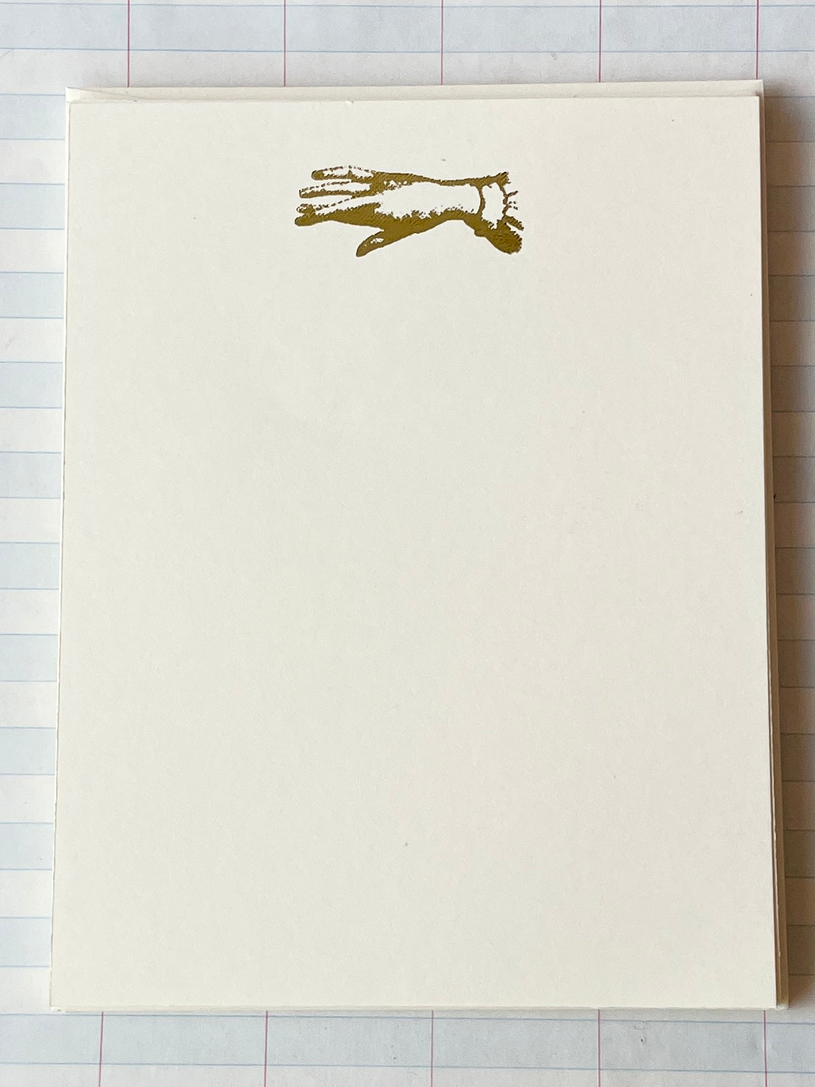 Fingers Crossed Foil-pressed Notecards - PARCEL
