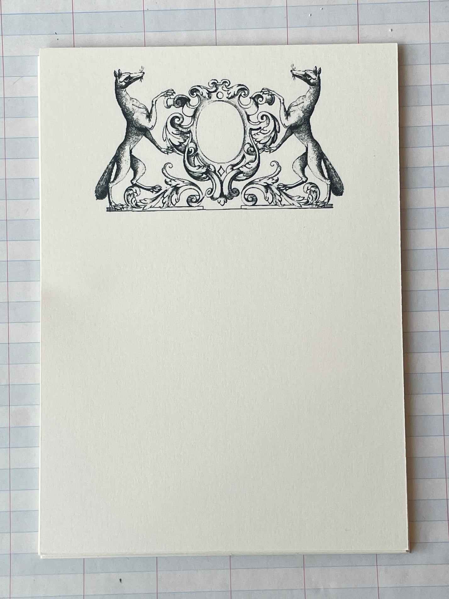 Regal Crests Printed Stationery - PARCEL