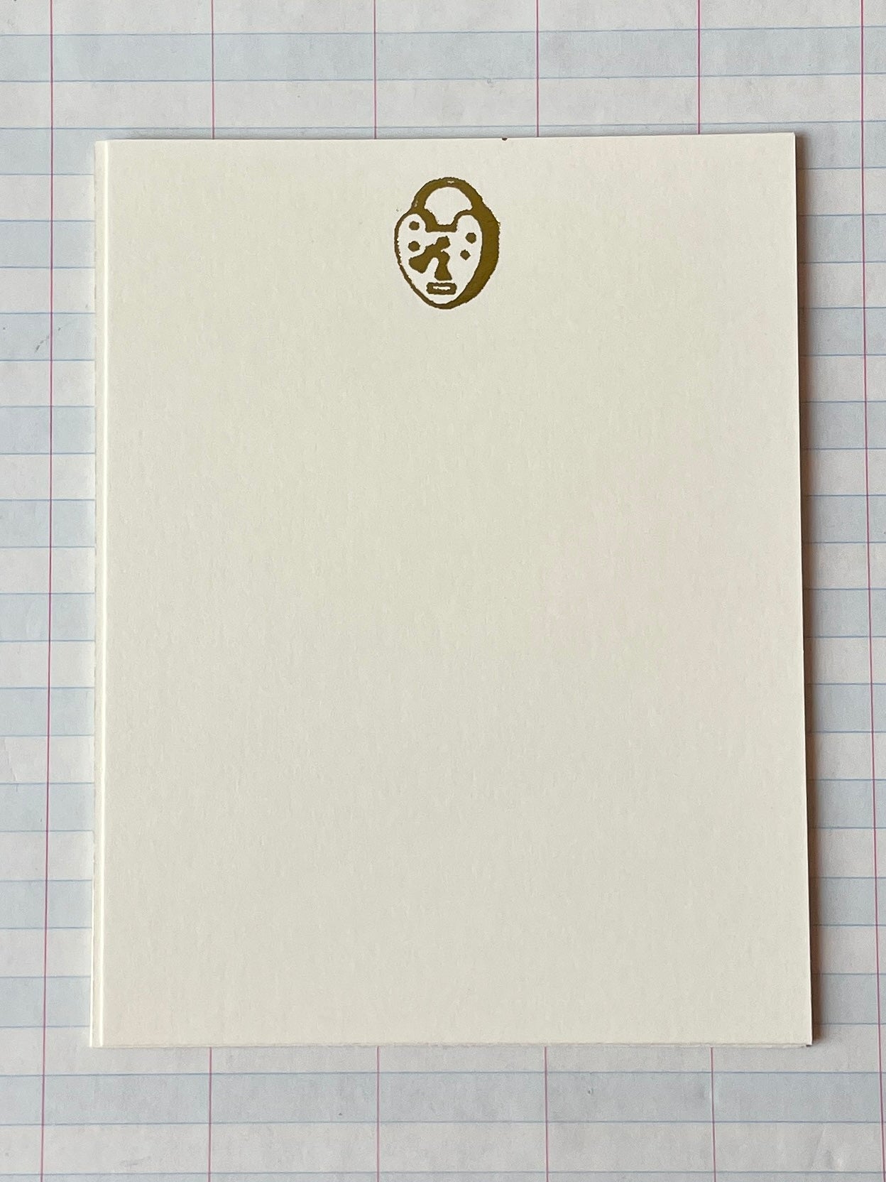 Heart Lock Foil Pressed Stationery - PARCEL