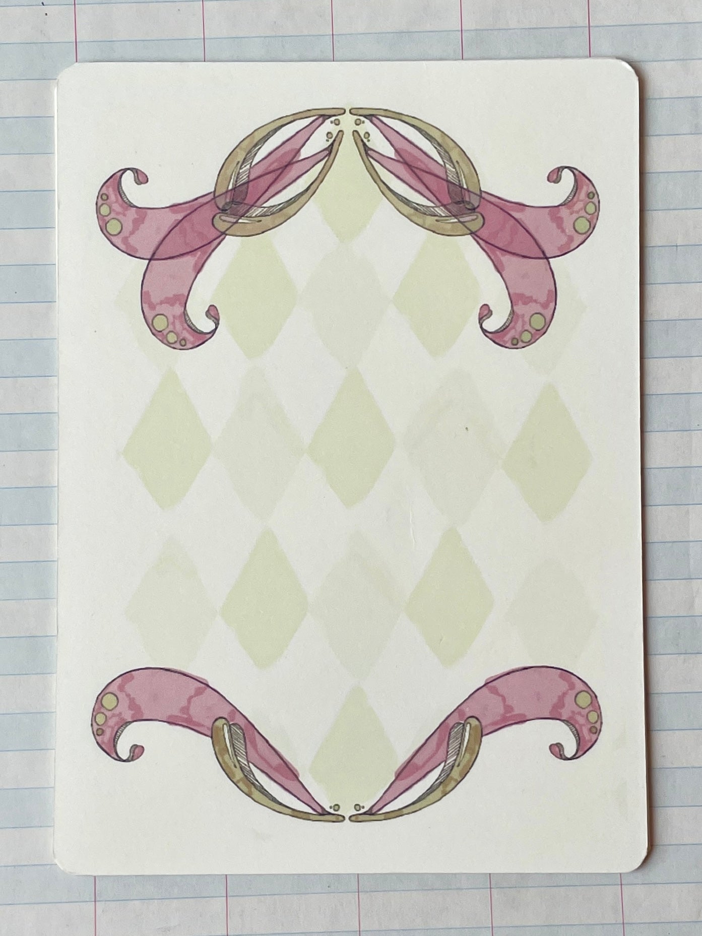Scroll Diamond Notecards - PARCEL