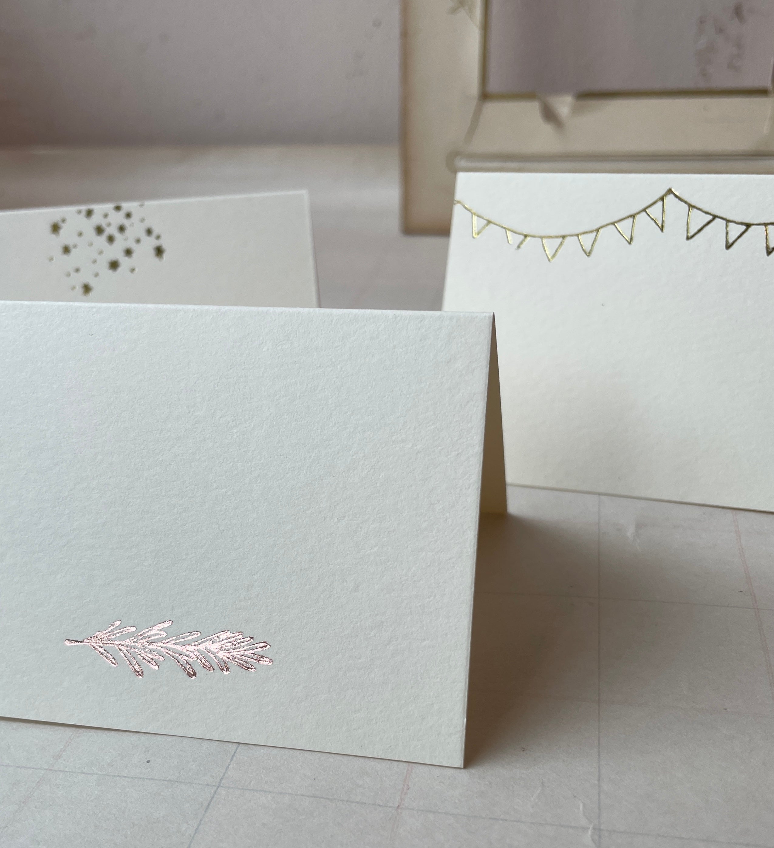 Foil-Pressed Placecards - PARCEL