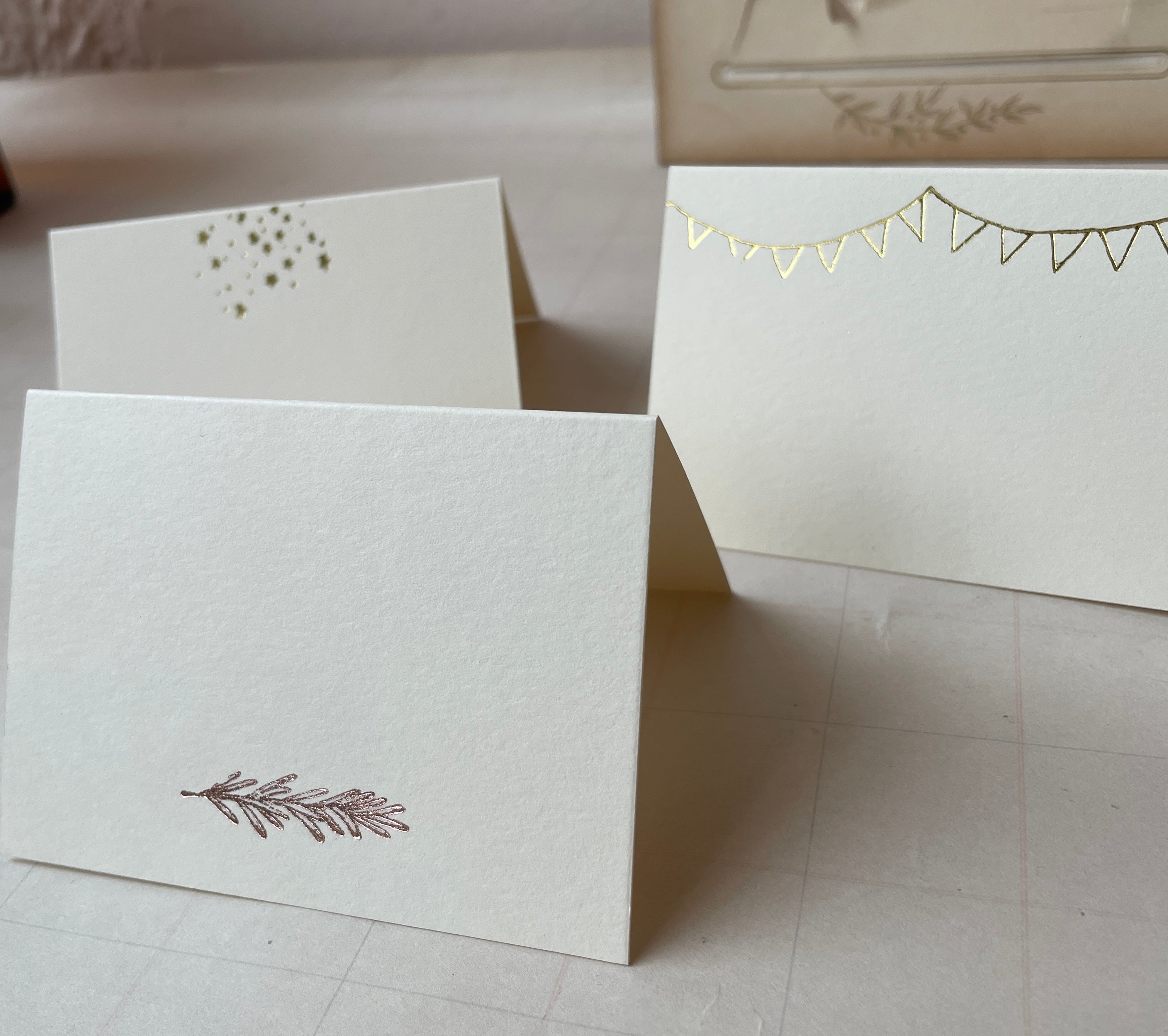 Foil-Pressed Placecards - PARCEL