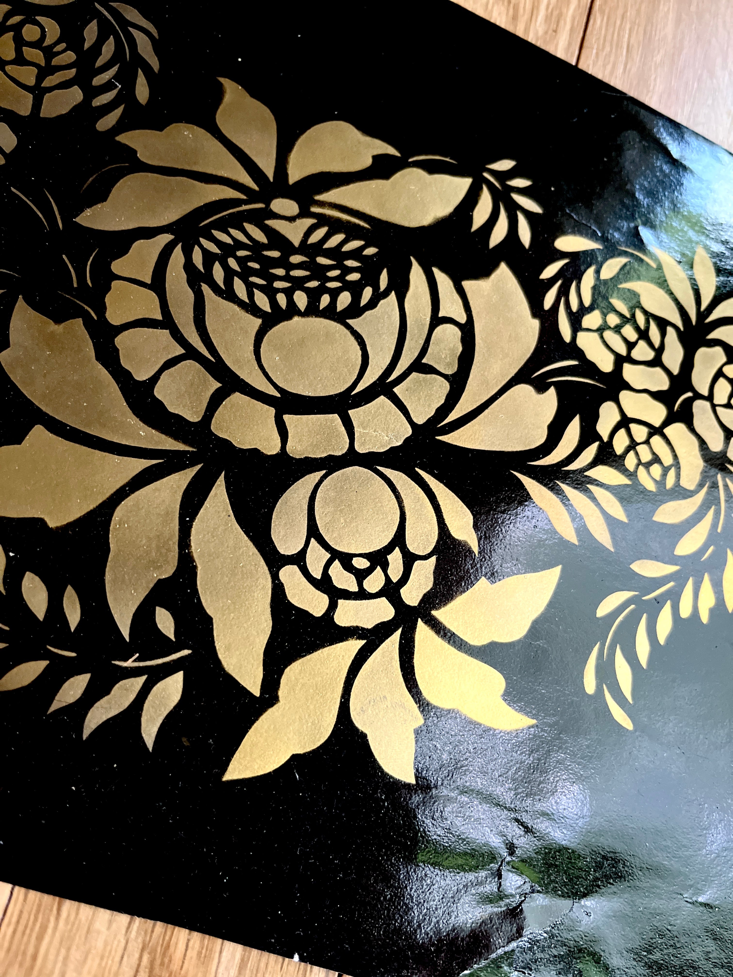 Folk Art Hand-Painted Stencil #6 - PARCEL