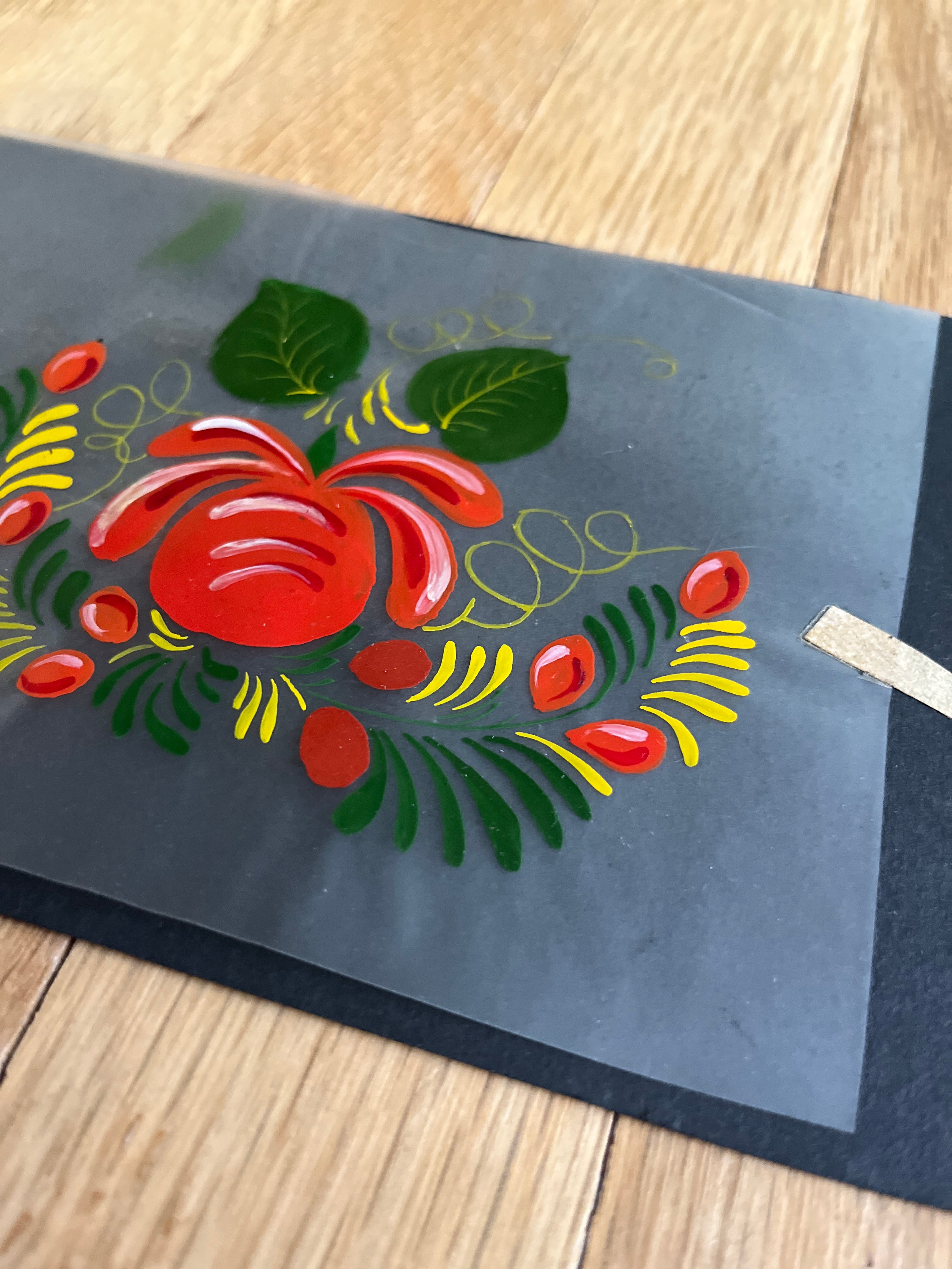 Folk Art Hand-Painted Stencil #11 - PARCEL