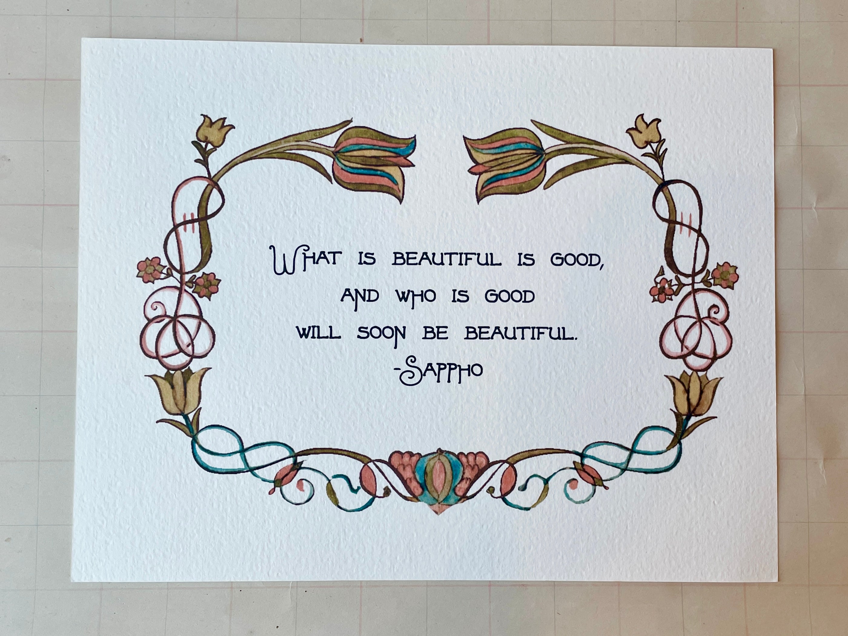 What is Beautiful is Good Art Print - PARCEL