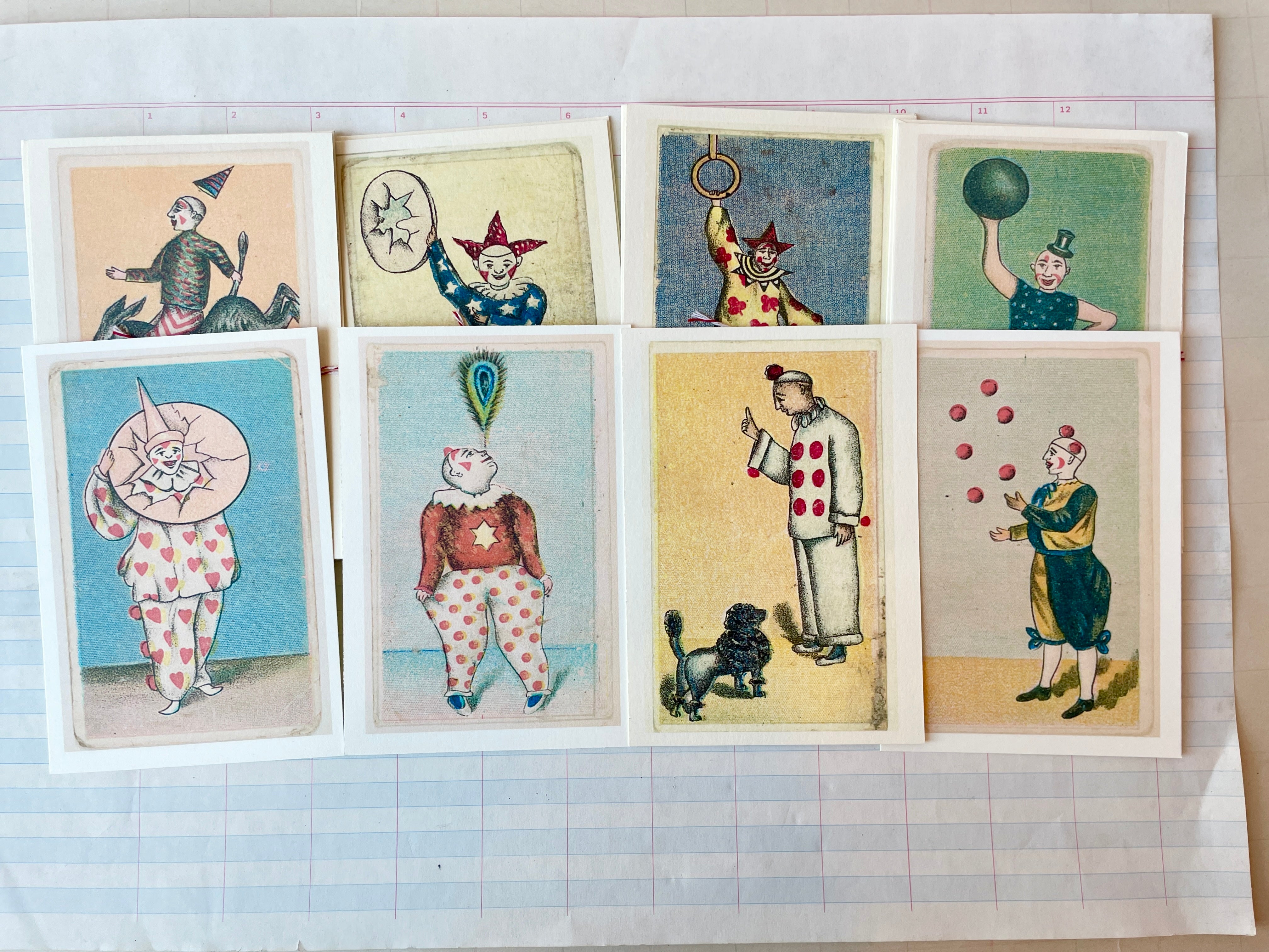Happy Clown Card Set - PARCEL
